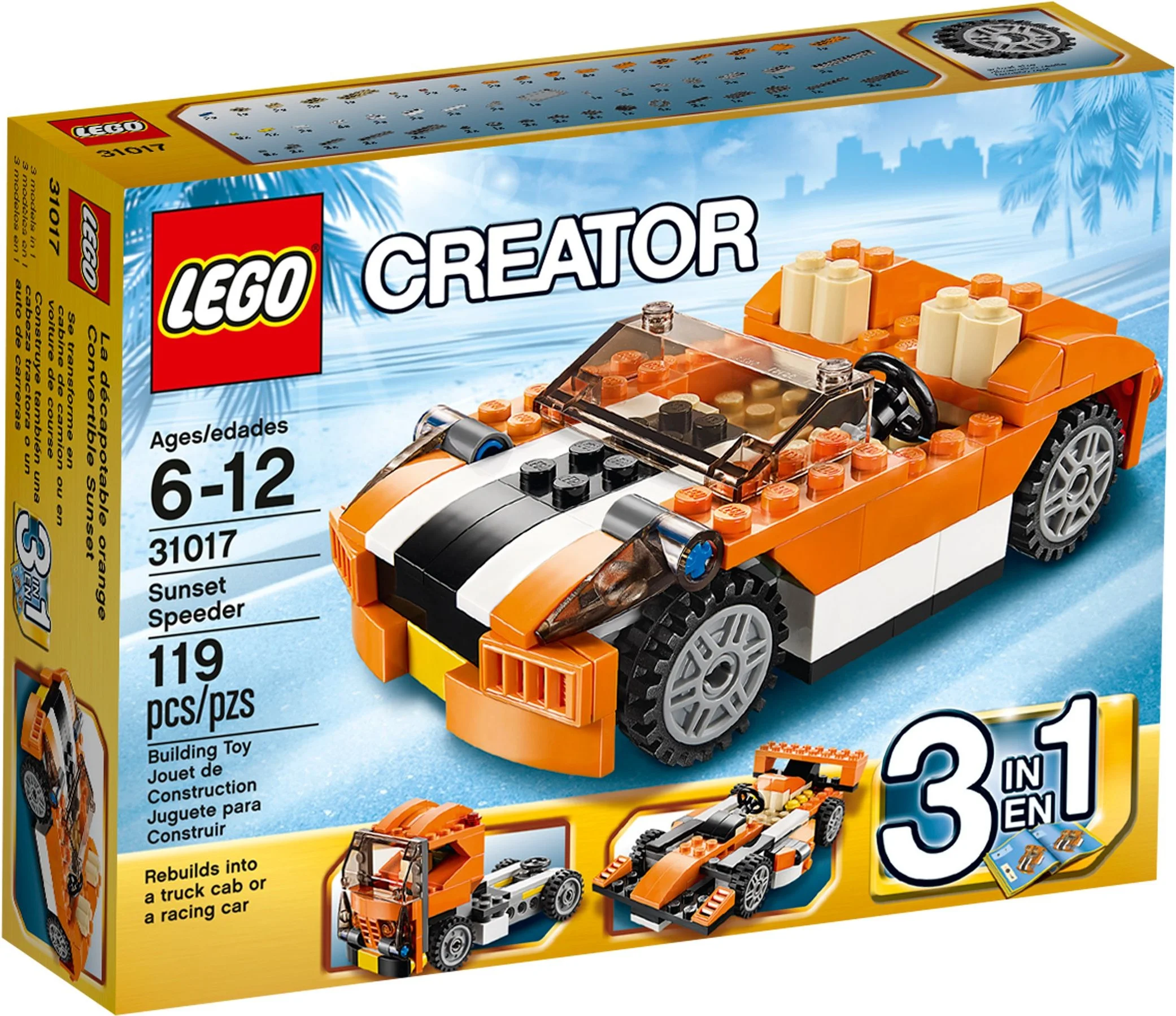 LEGO® 31017 Słoneczny Śmigacz - zdjęcie 1
