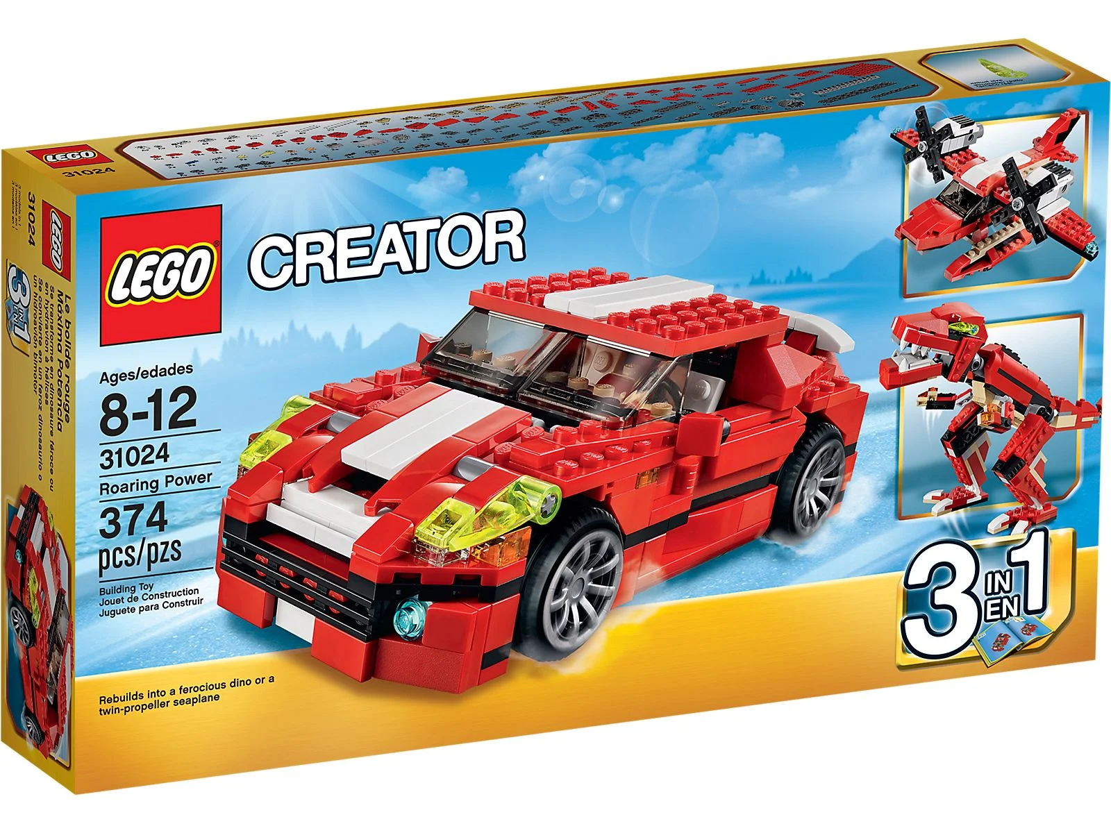 LEGO® 31024 Czerwone konstrukcje - zdjęcie 3