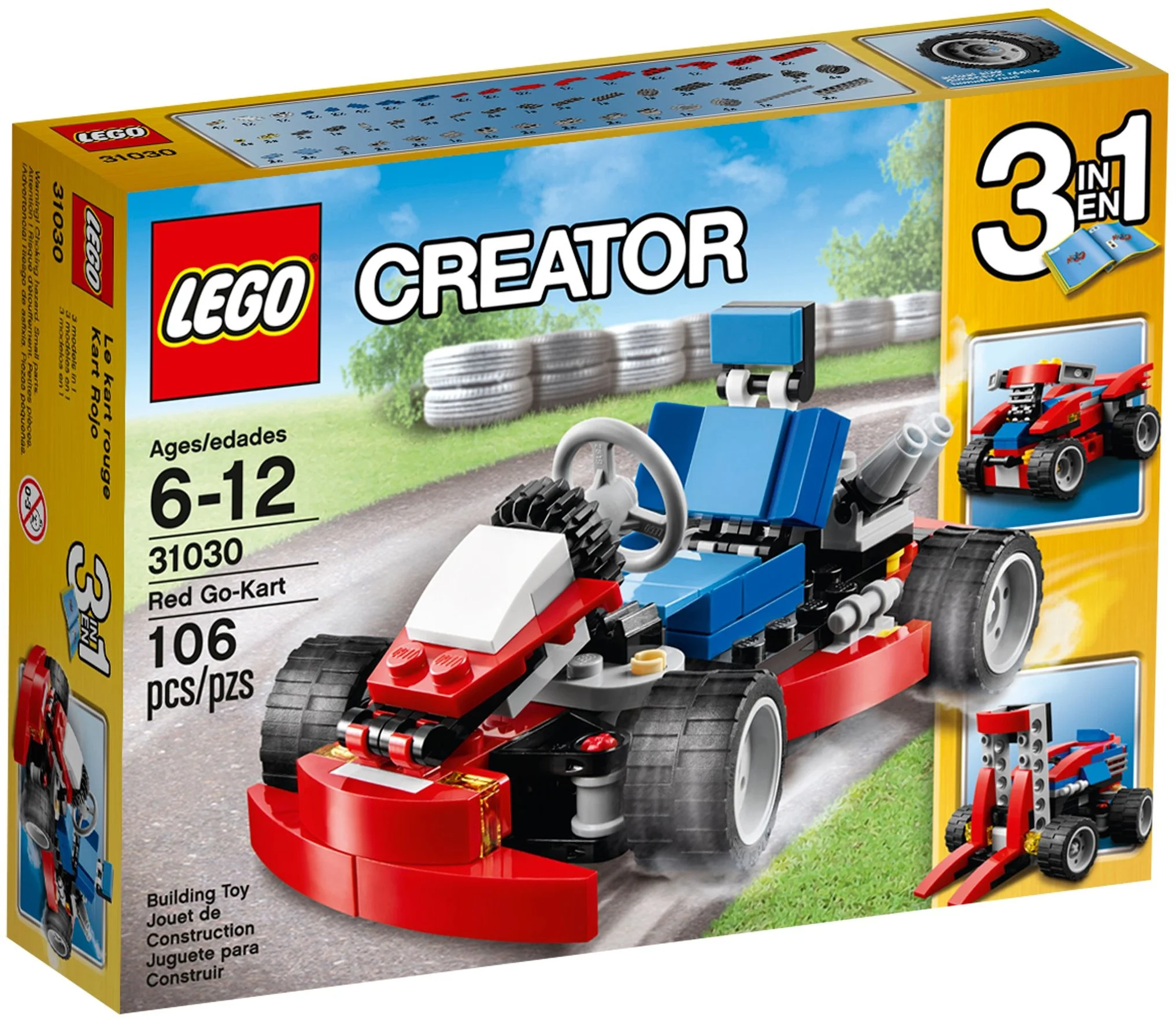 LEGO® 31030 Czerwony Gokart - zdjęcie 1