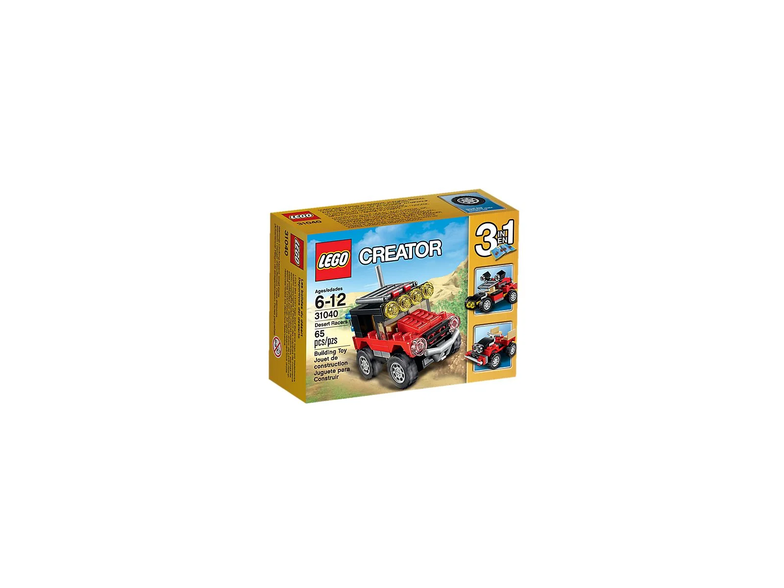 LEGO® 31040 Pustynne wyścigówki - zdjęcie 3