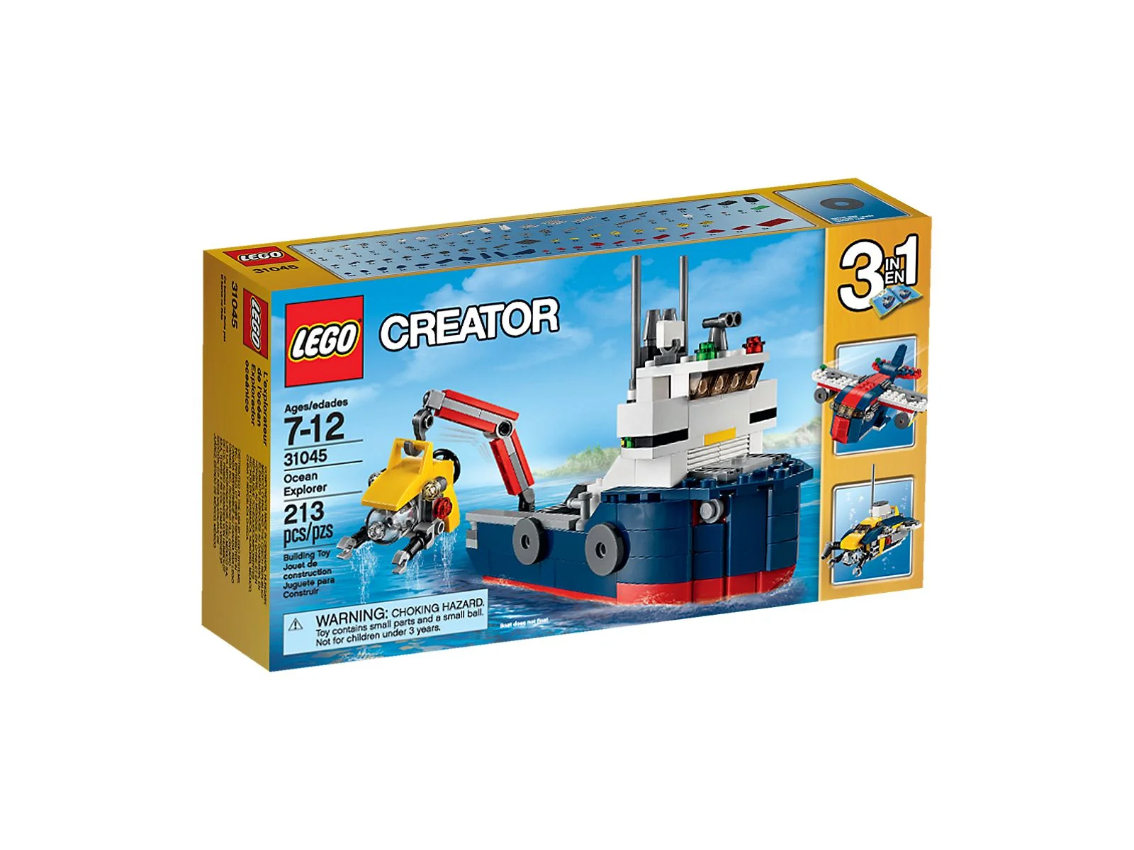 LEGO® 31045 Creator 3w1 Badacz Oceanów - zdjęcie 2