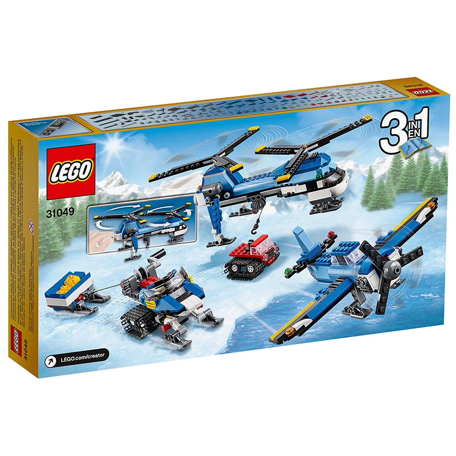 LEGO® 31049 Helikopter z dwoma wirnikami - zdjęcie 5