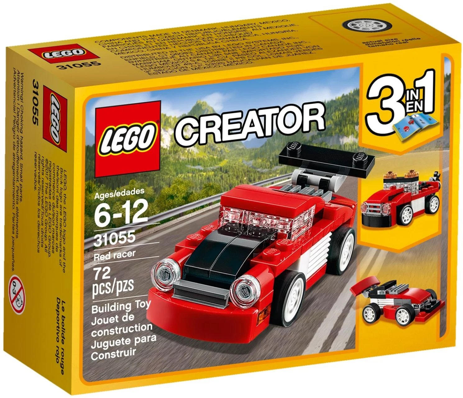 LEGO® 31055 Czerwona wyścigówka - zdjęcie 1