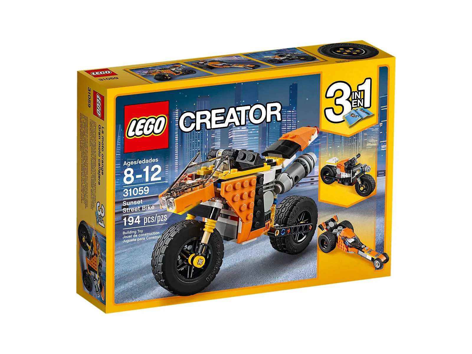 LEGO® 31059 Motocykl z Bulwaru Zachodzącego Słońca - zdjęcie 4