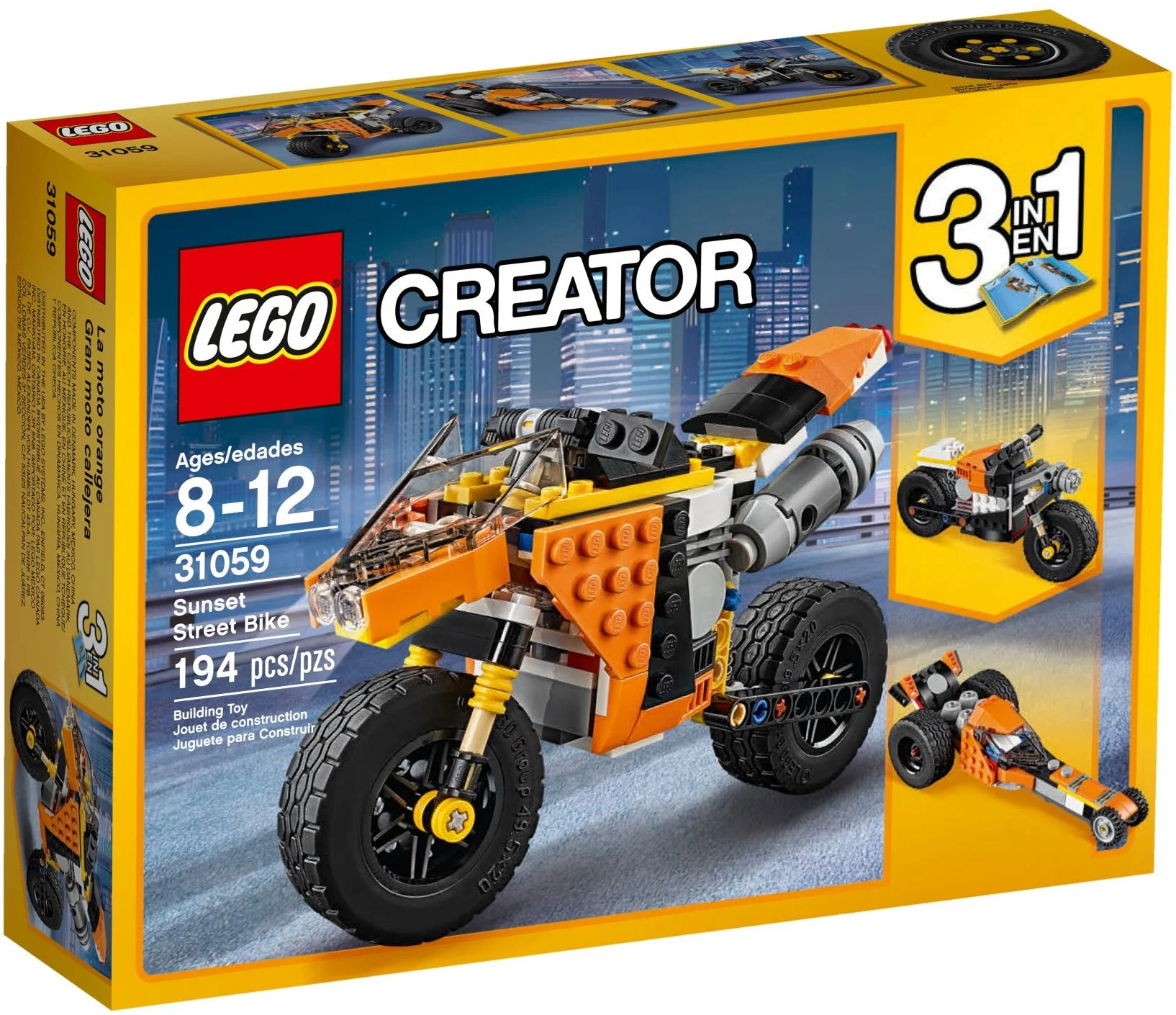 LEGO® 31059 Motocykl z Bulwaru Zachodzącego Słońca - zdjęcie 1