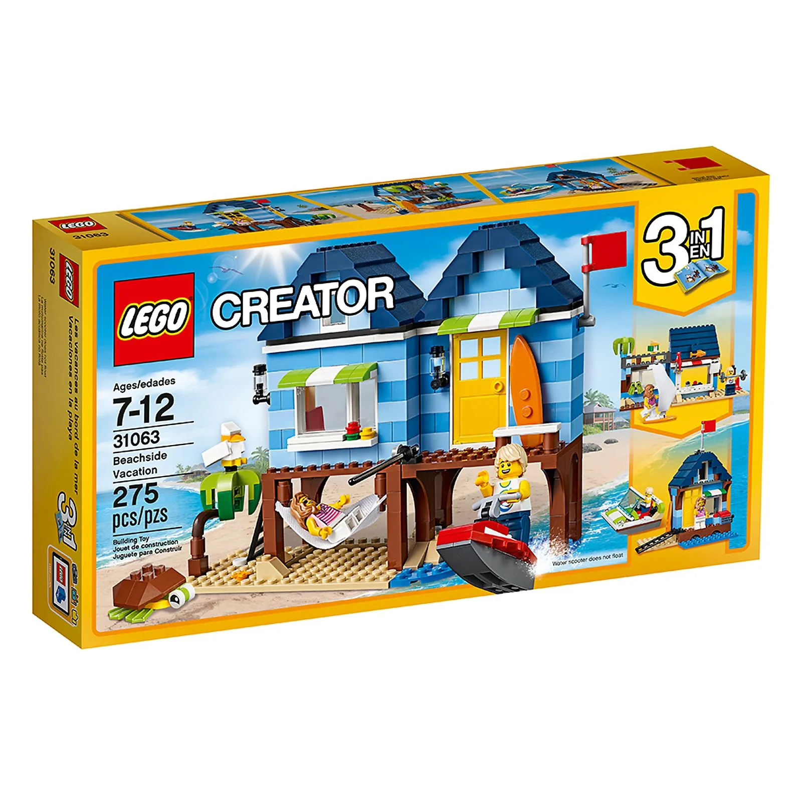 LEGO® 31063 Wakacje na plaży - zdjęcie 2