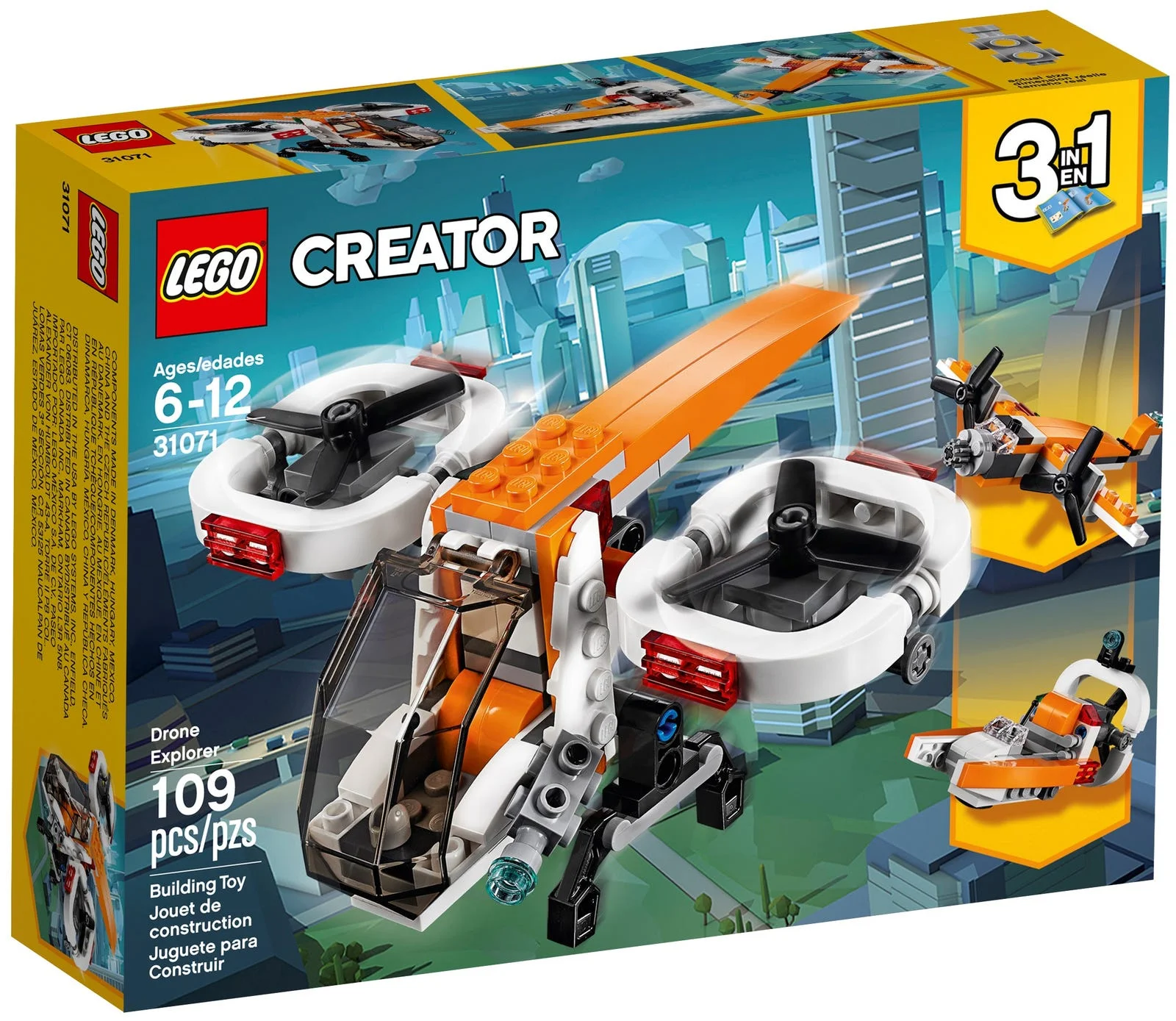LEGO® 31071 Opis Creator 3w1 Dron Badawczy - zdjęcie 4