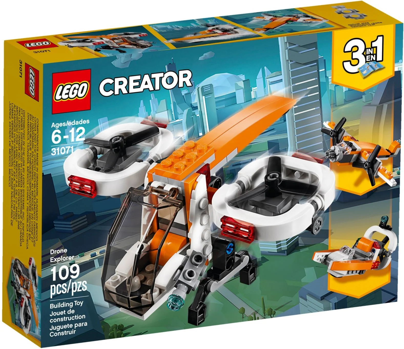 LEGO® 31071 Opis Creator 3w1 Dron Badawczy - zdjęcie 1