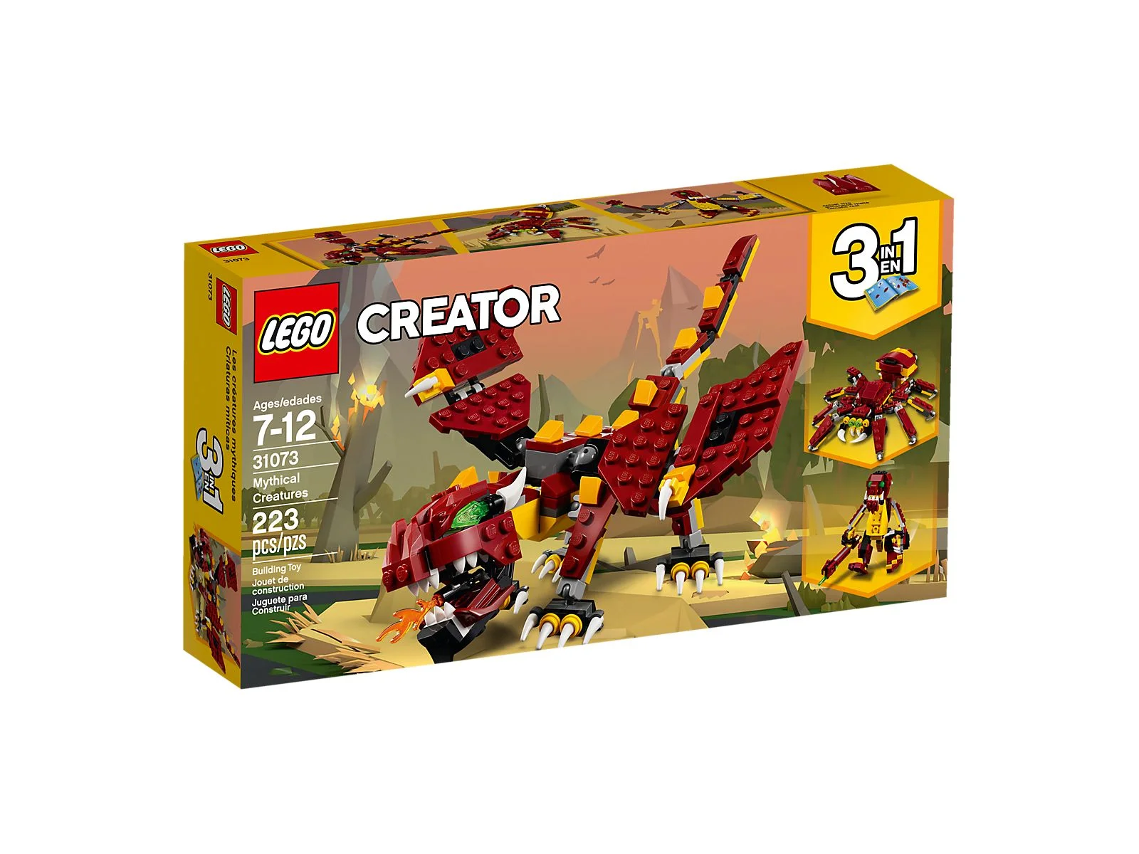 LEGO® 31073 Mityczne stworzenia - zdjęcie 3