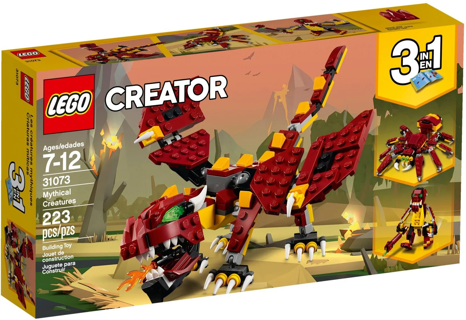 LEGO® 31073 Mityczne stworzenia - zdjęcie 1