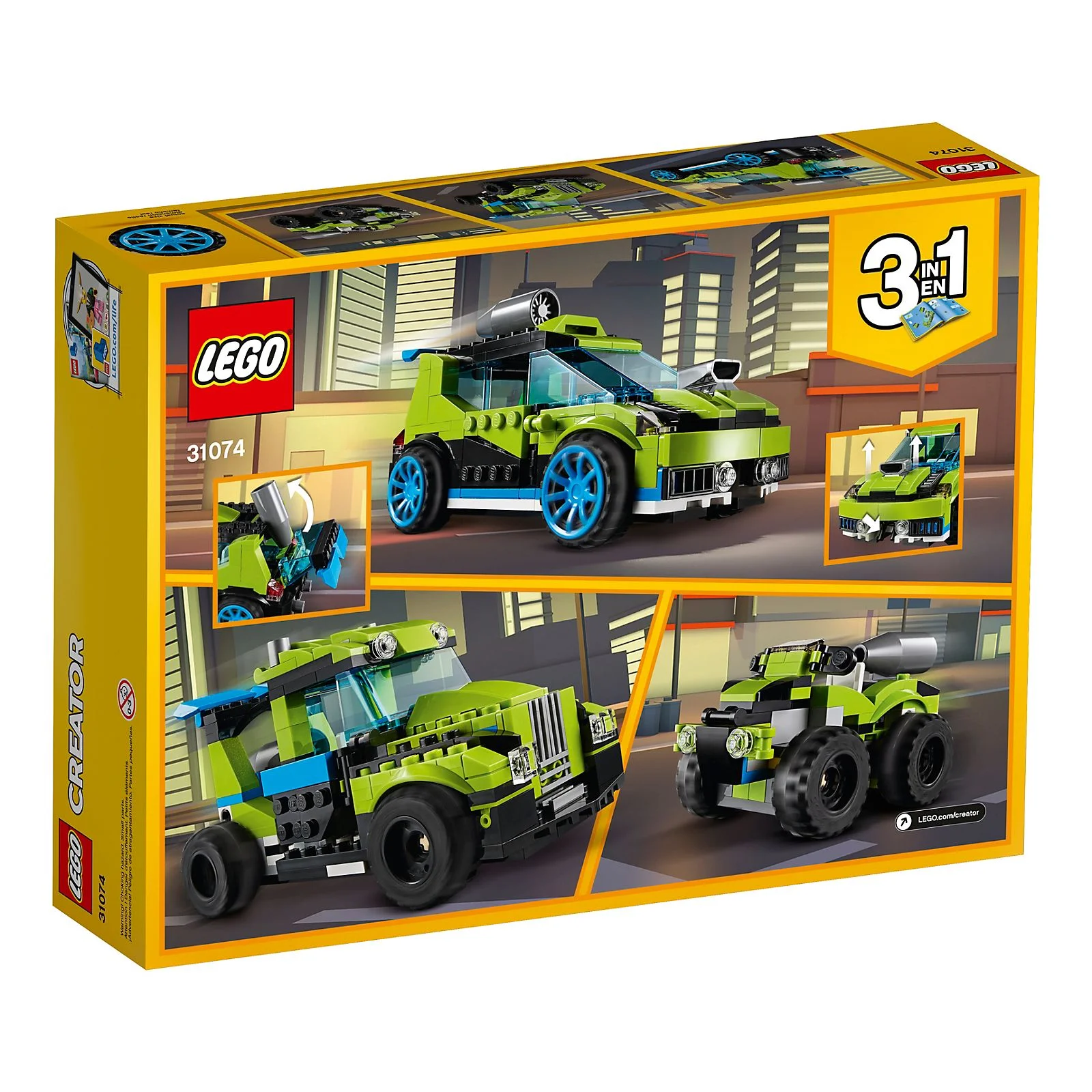 LEGO® 31074 Creator 3 w 1 Wyścigówka - zdjęcie 2