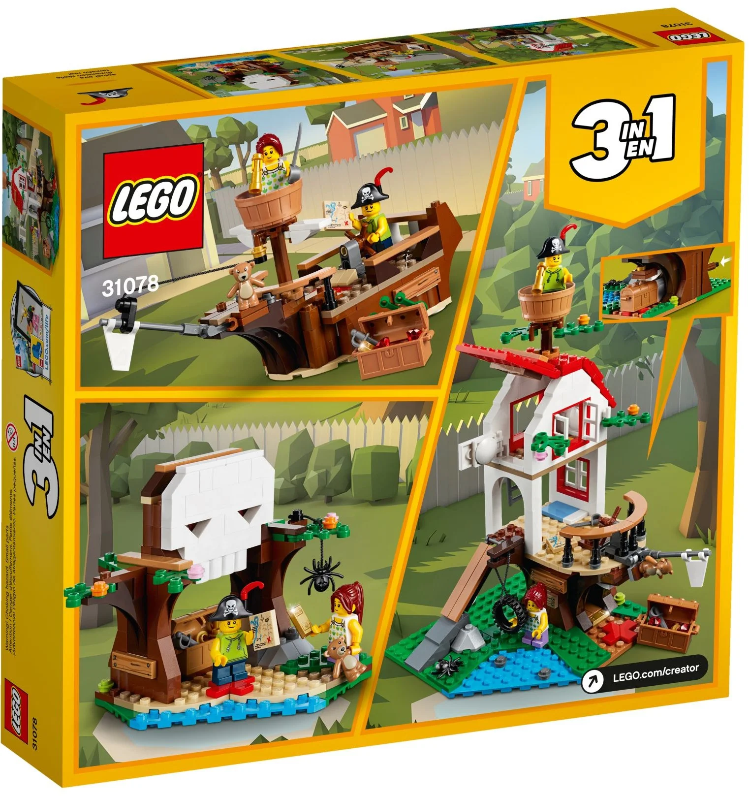 LEGO® 31078 Poszukiwanie skarbów - zdjęcie 5