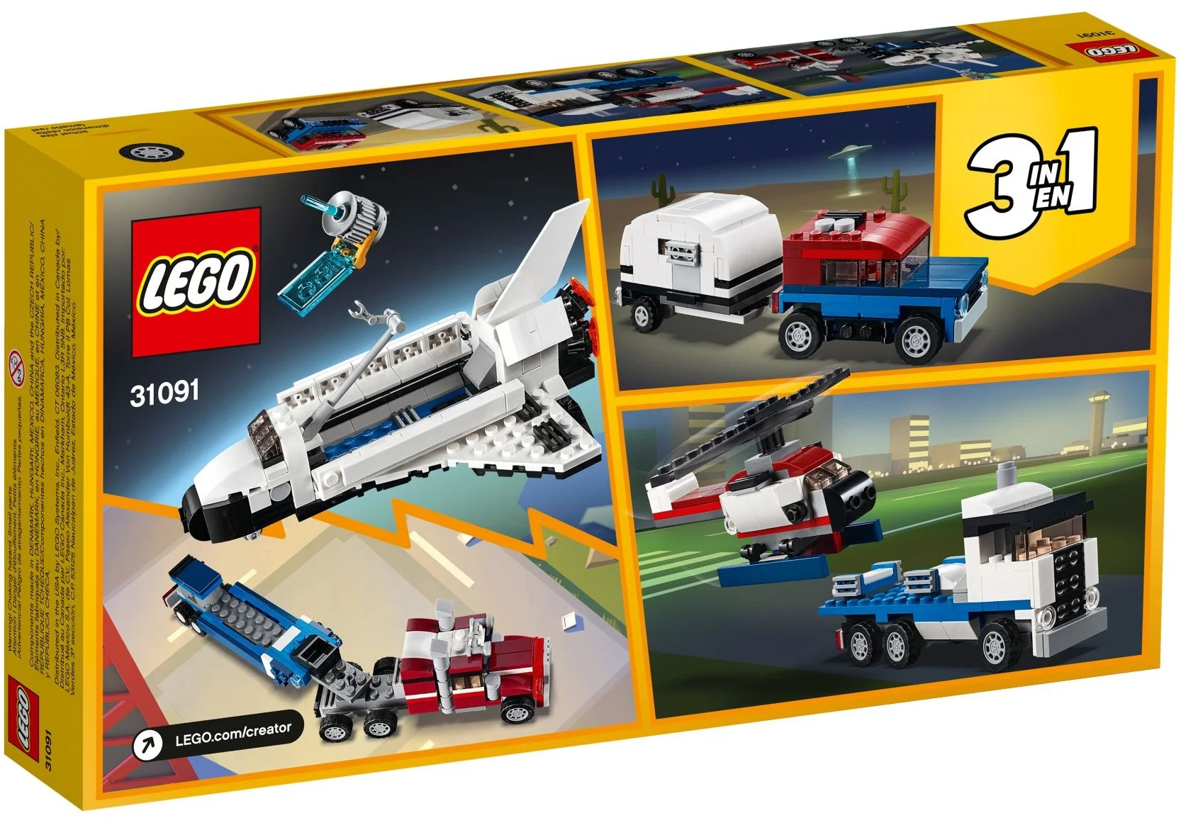 LEGO® 31091 Transporter promu - zdjęcie 8