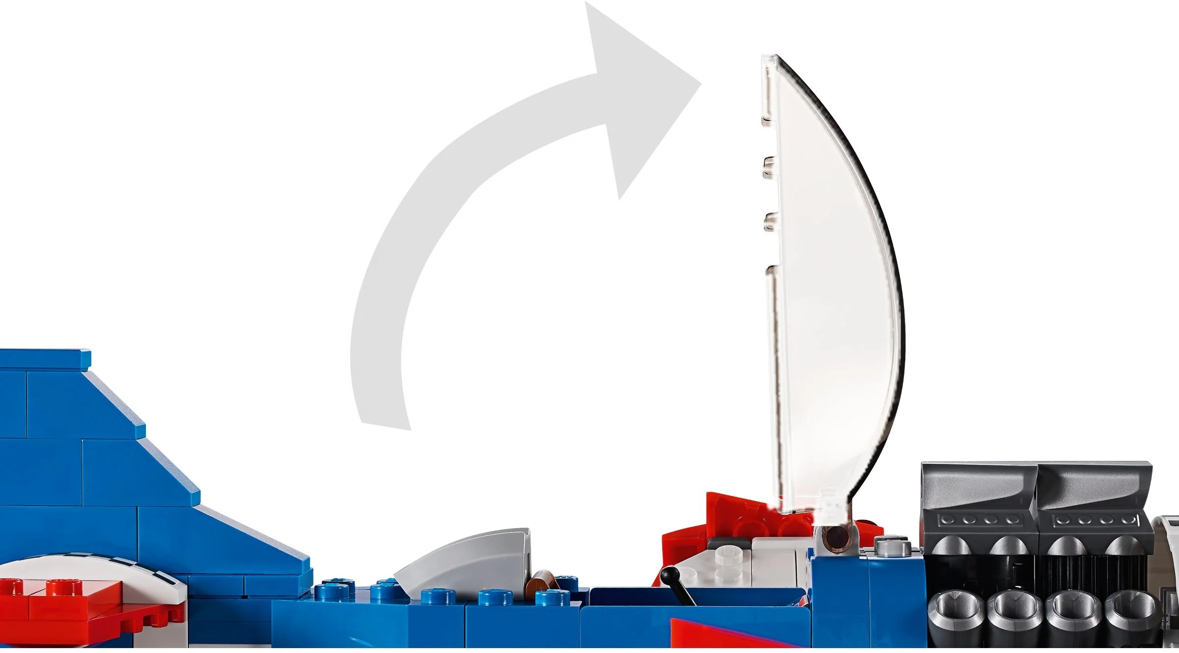 LEGO® 31094 Samolot wyścigowy - zdjęcie 4