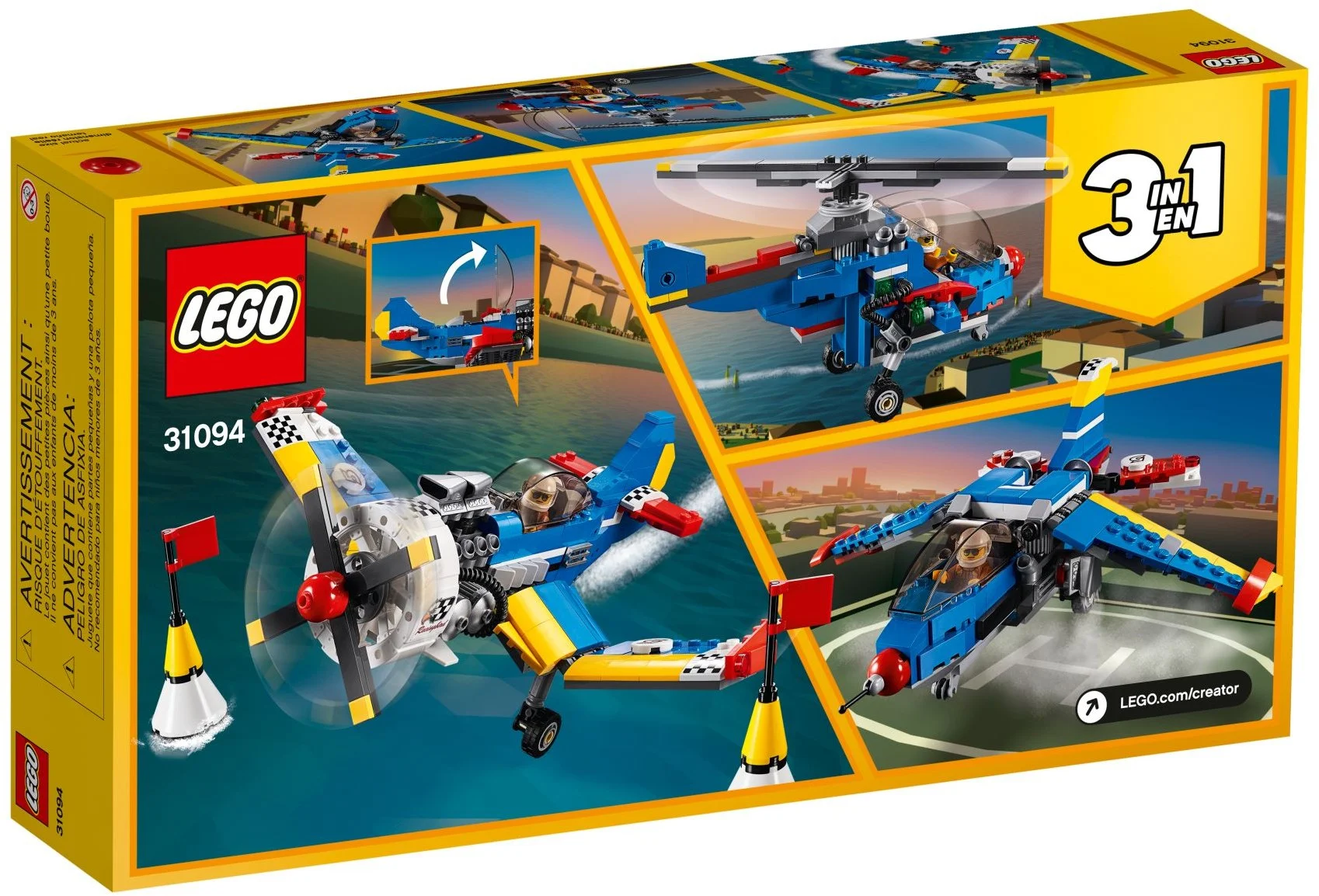 LEGO® 31094 Samolot wyścigowy - zdjęcie 5
