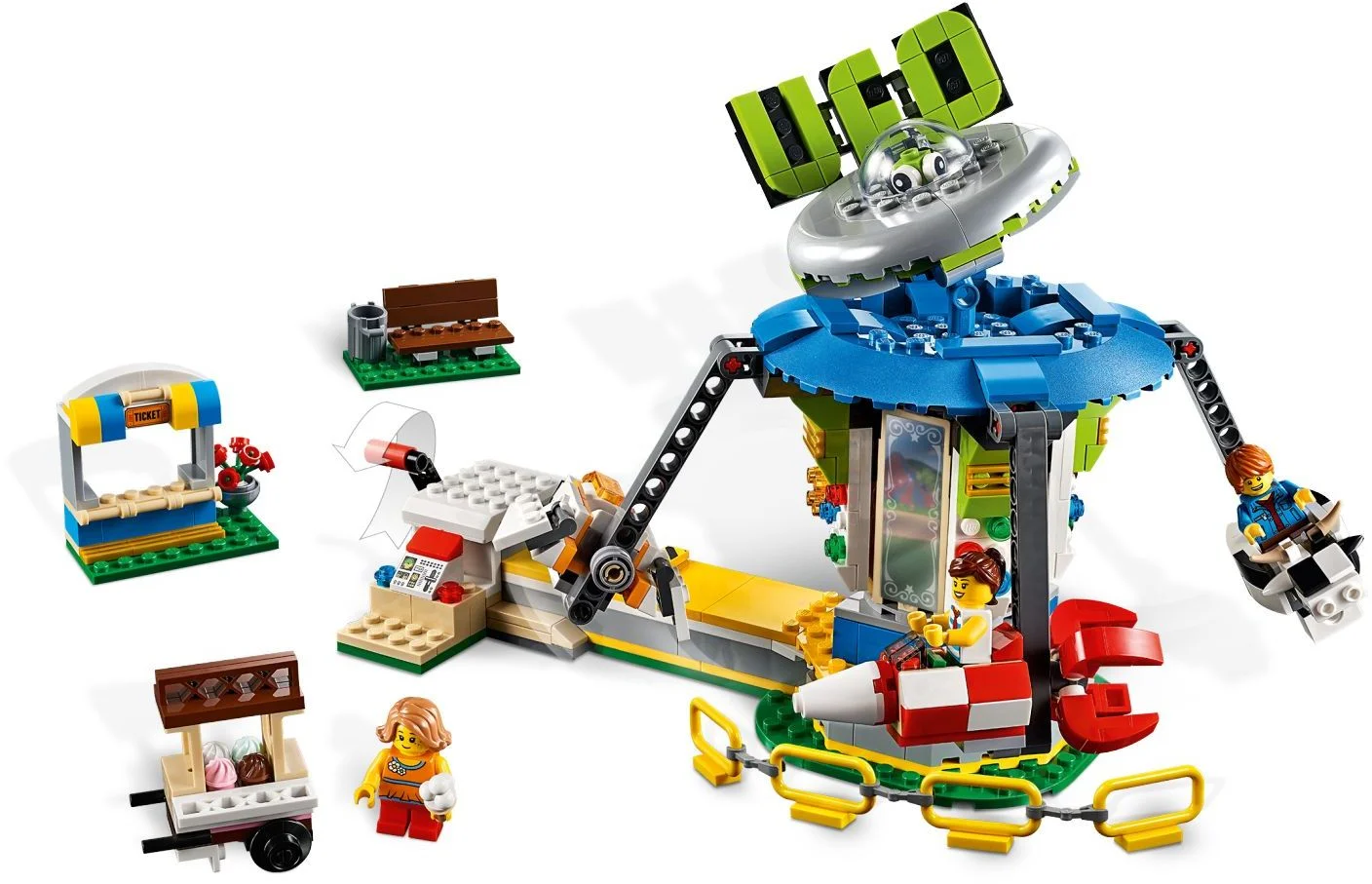 LEGO® 31095 Karuzela w wesołym miasteczku - zdjęcie 4