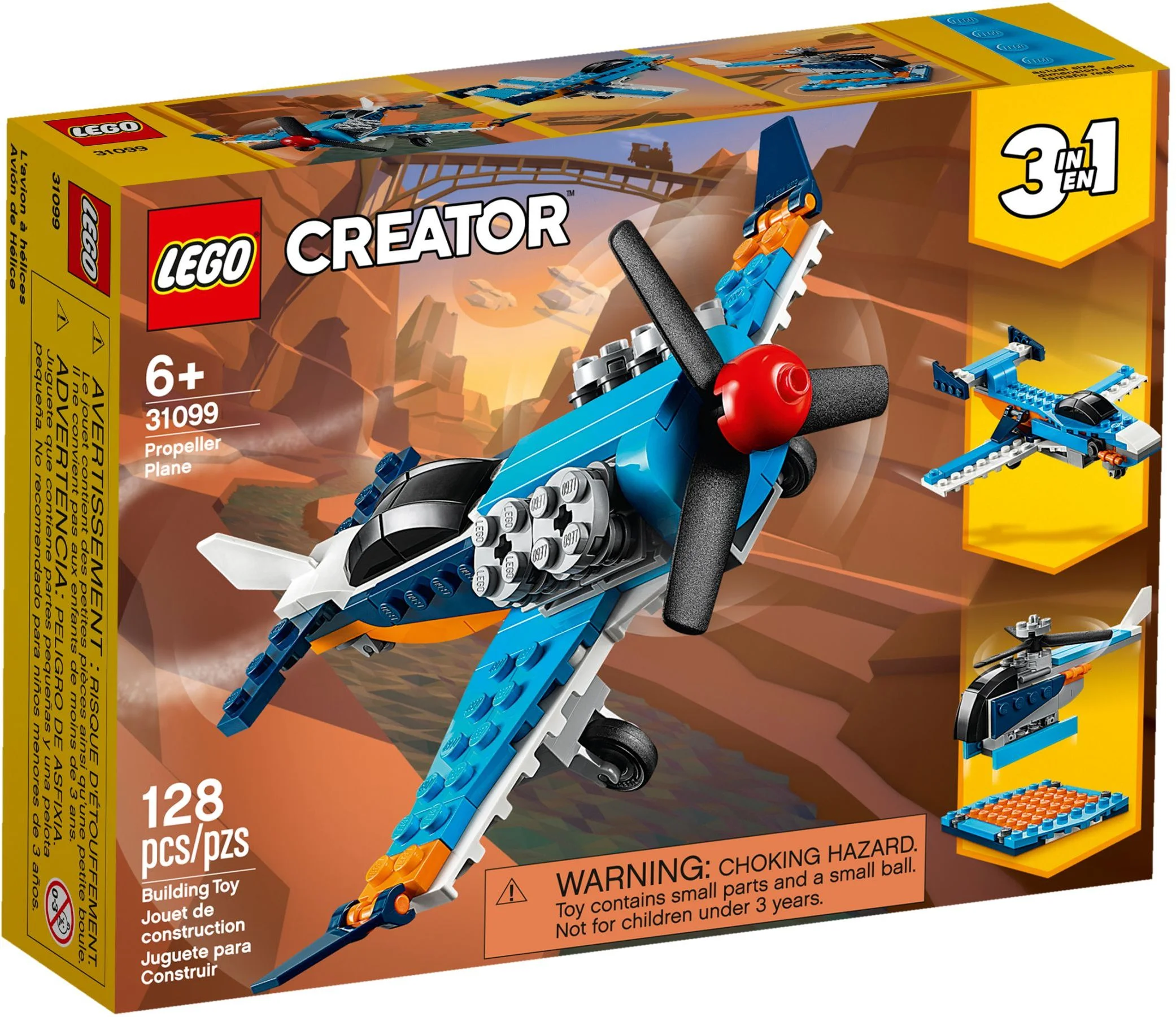 LEGO® 31099 Samolot śmigłowy - zdjęcie 1