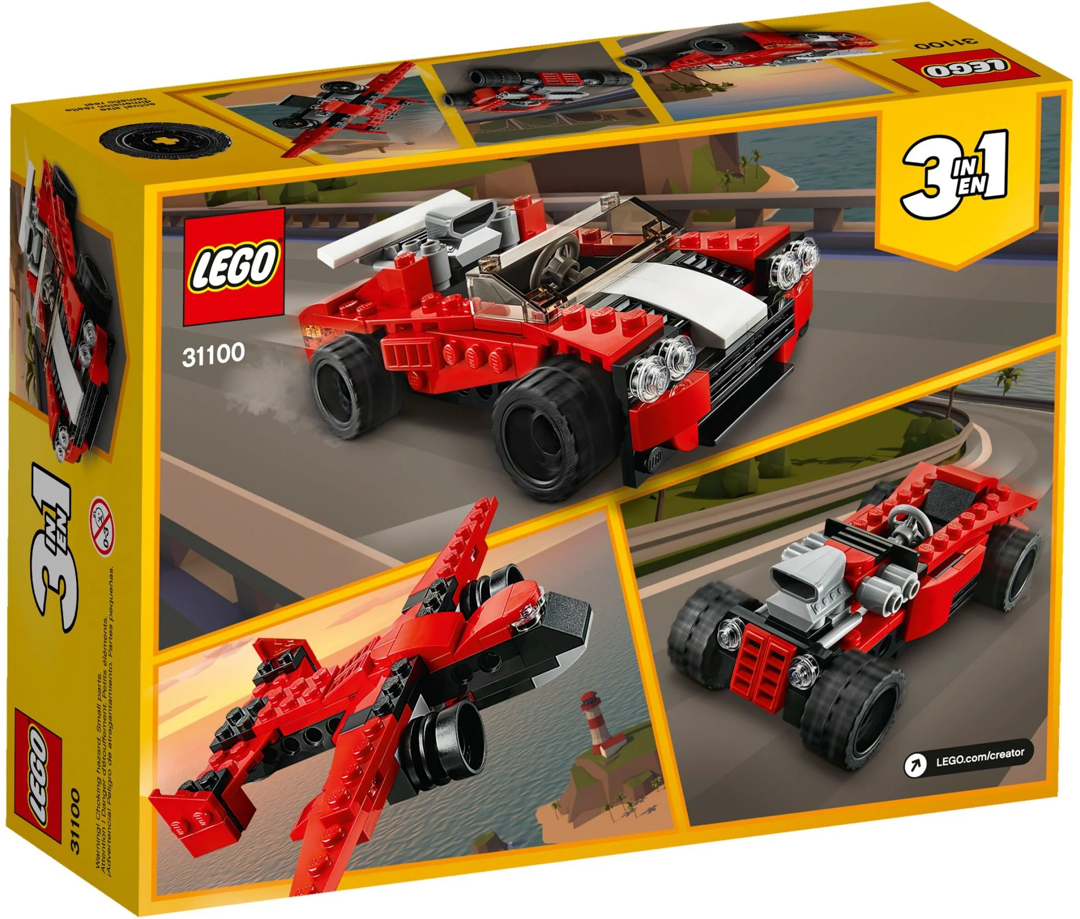 LEGO® 31100 Samochód sportowy - zdjęcie 5