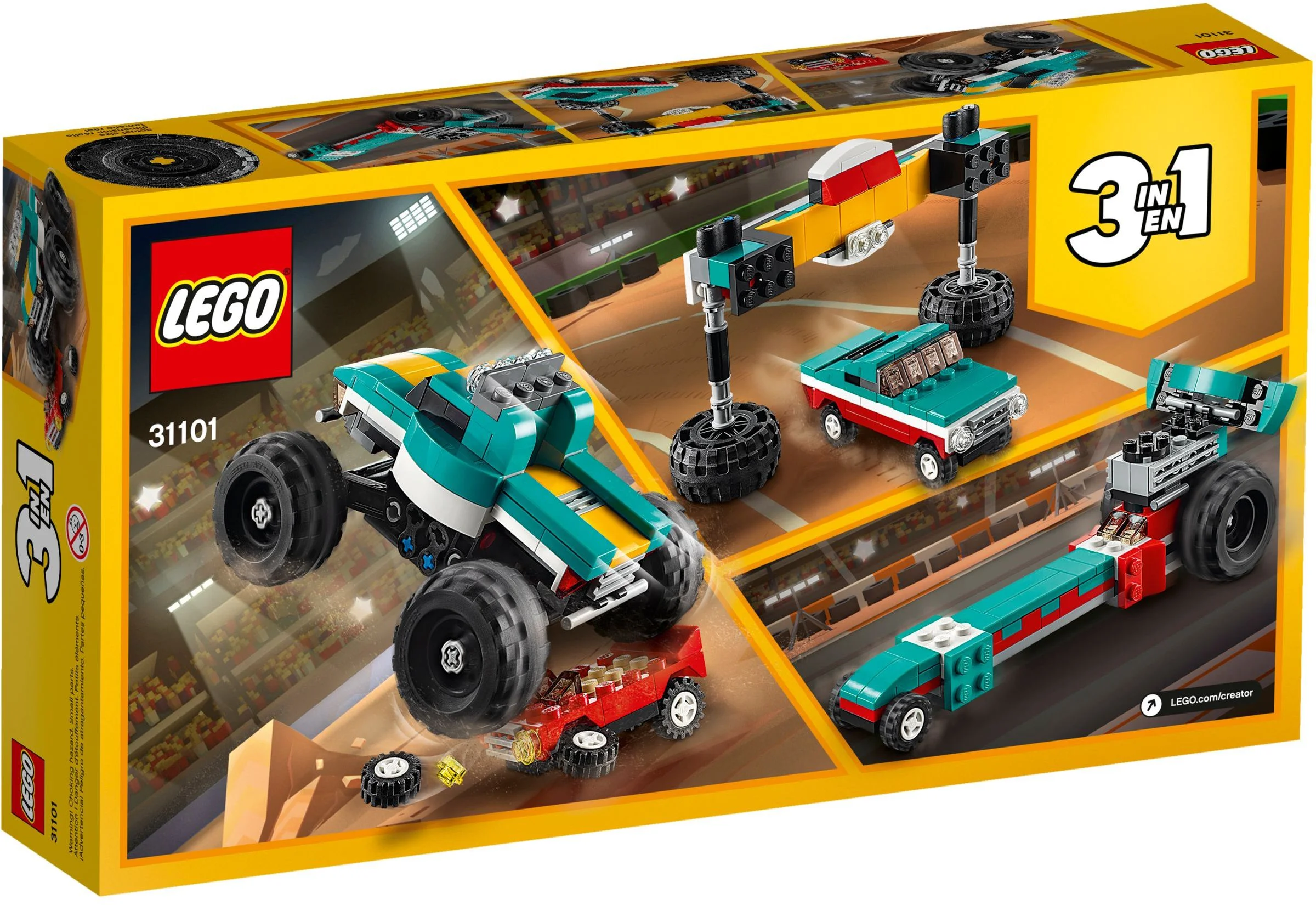 LEGO® 31101 3 w 1 Monster truck - zdjęcie 5