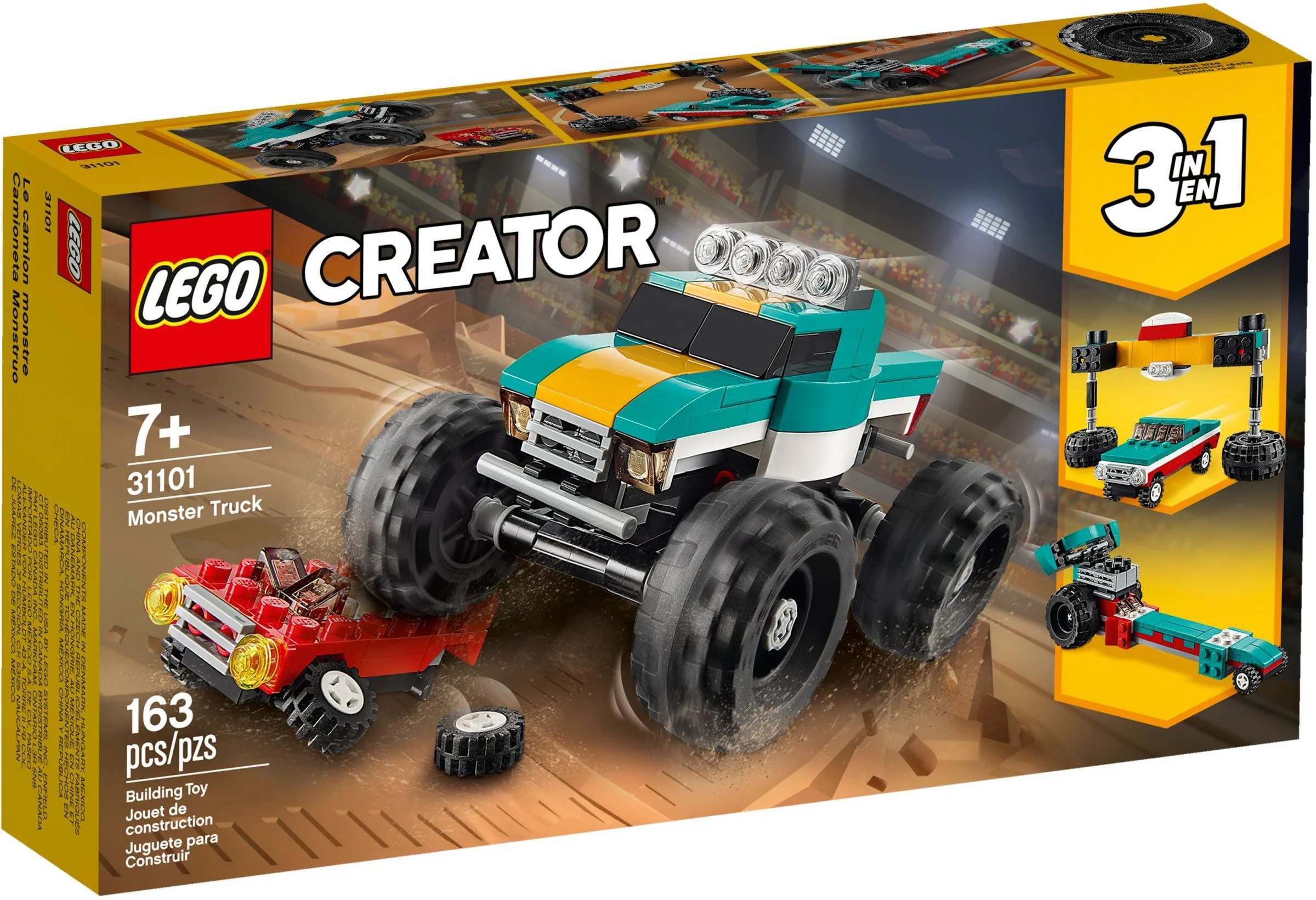 LEGO® 31101 3 w 1 Monster truck - zdjęcie 1