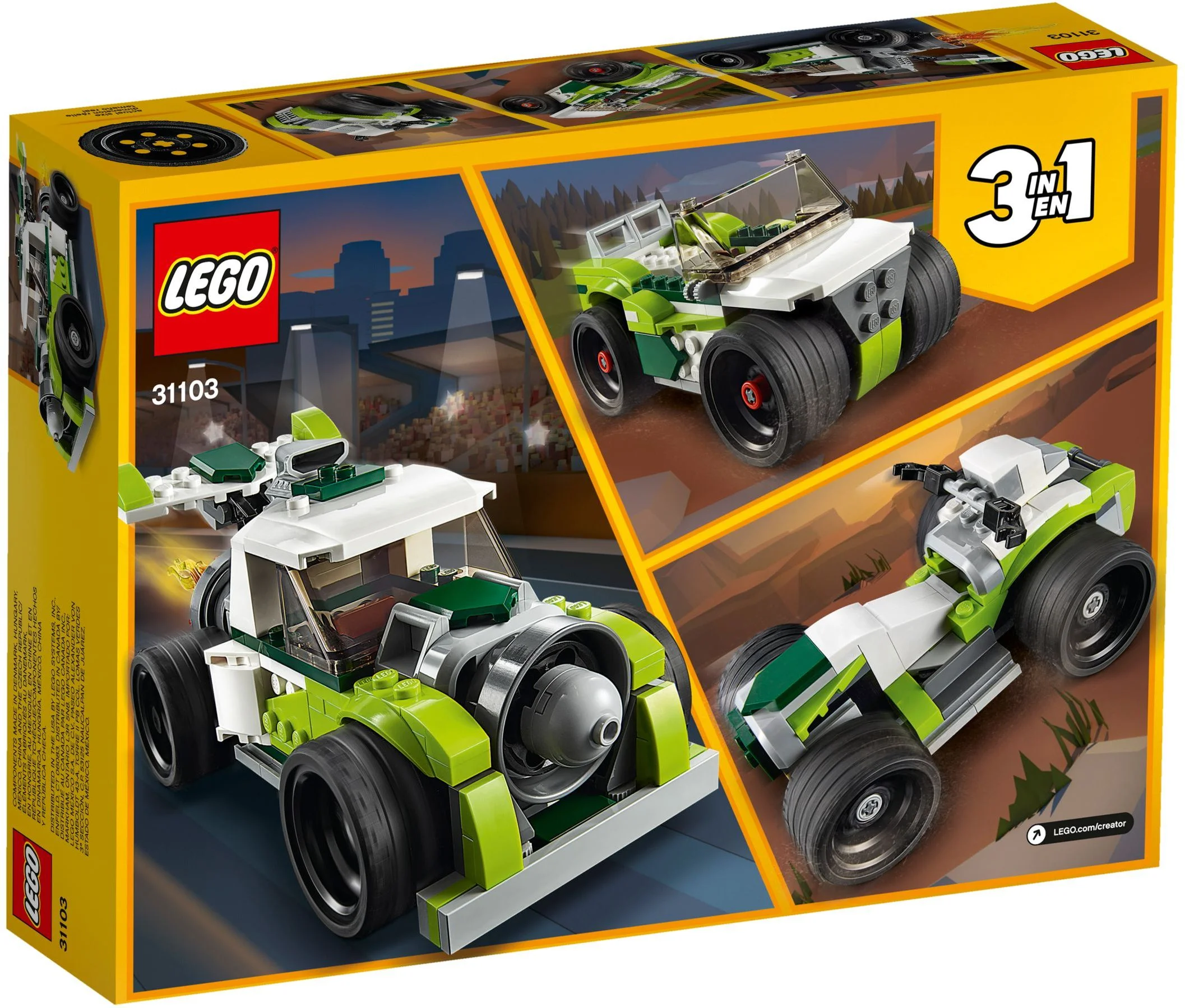 LEGO® 31103 Rakietowy samochód - zdjęcie 5