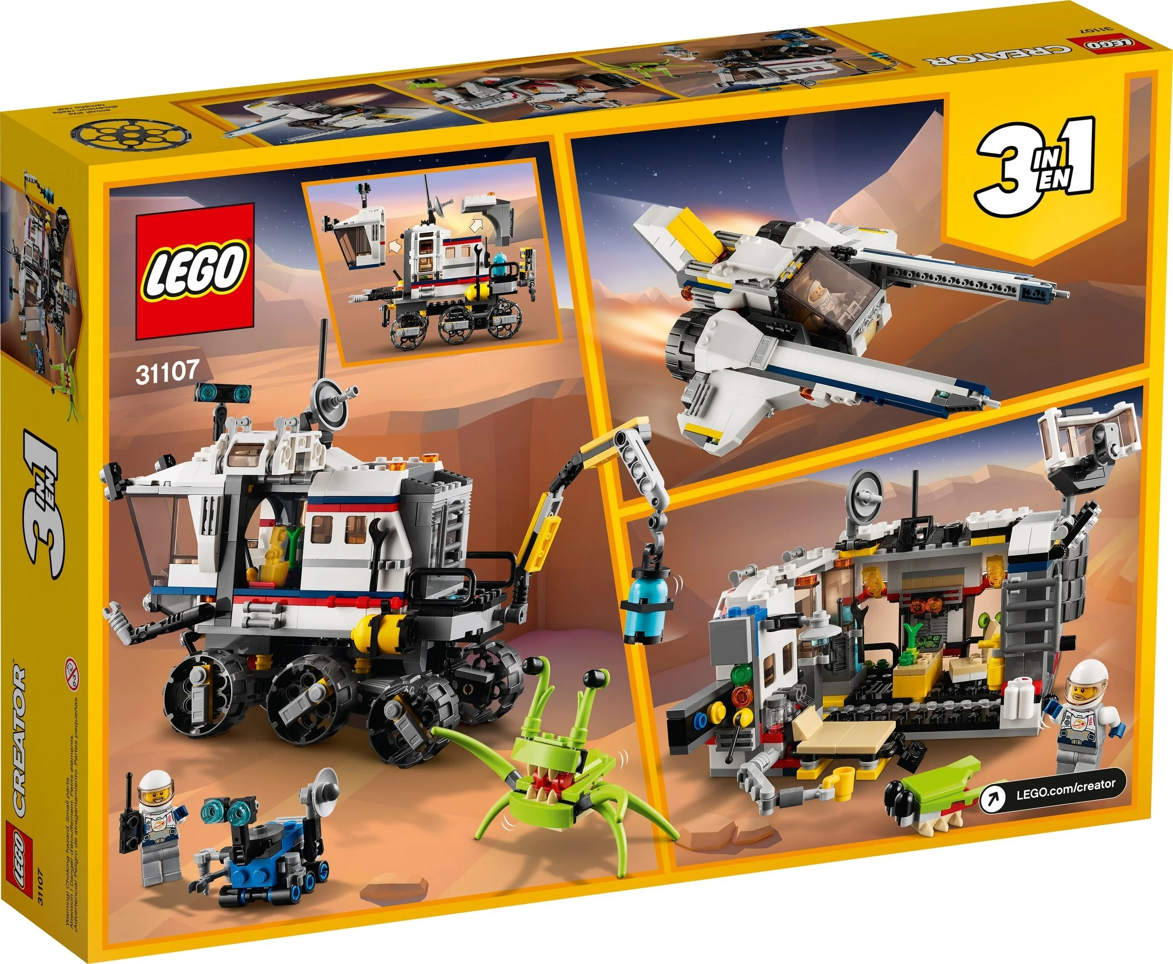 LEGO® 31107 Łazik kosmiczny - zdjęcie 4