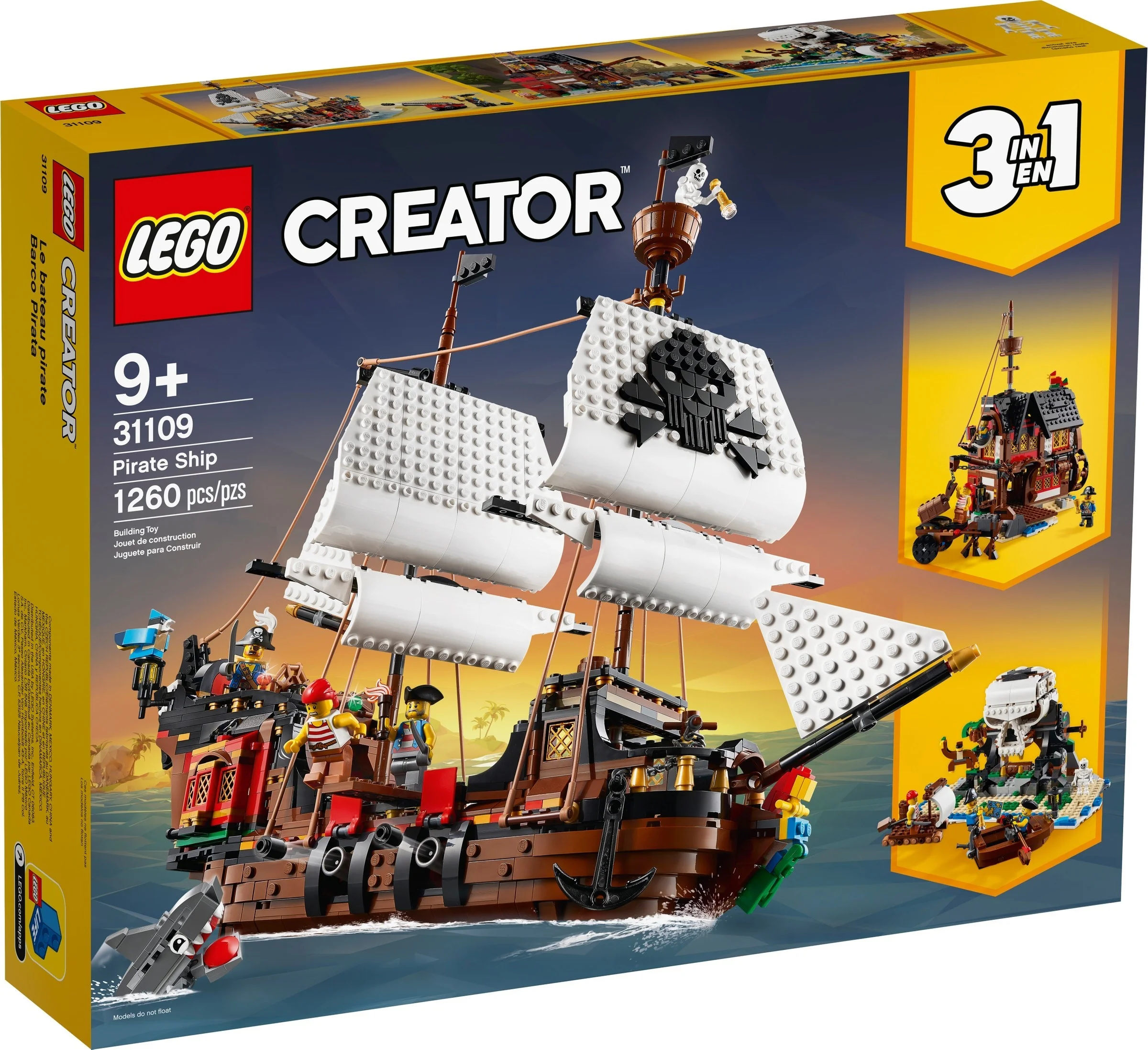 LEGO® 31109 Creator 3w1 Statek Piracki - zdjęcie 2