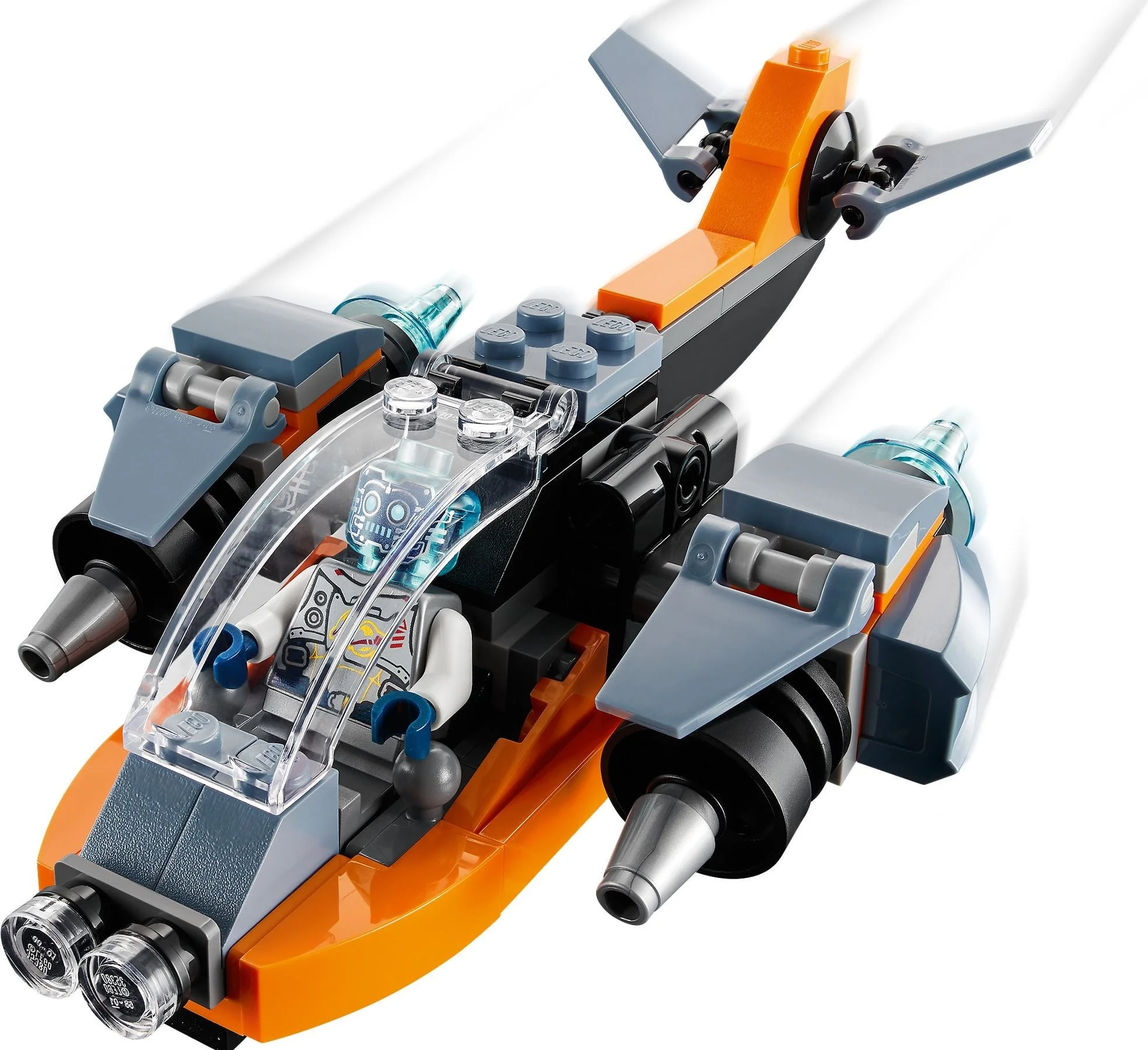 LEGO® 31111 3 w 1 Cyberdron 3 w 1 - zdjęcie 3