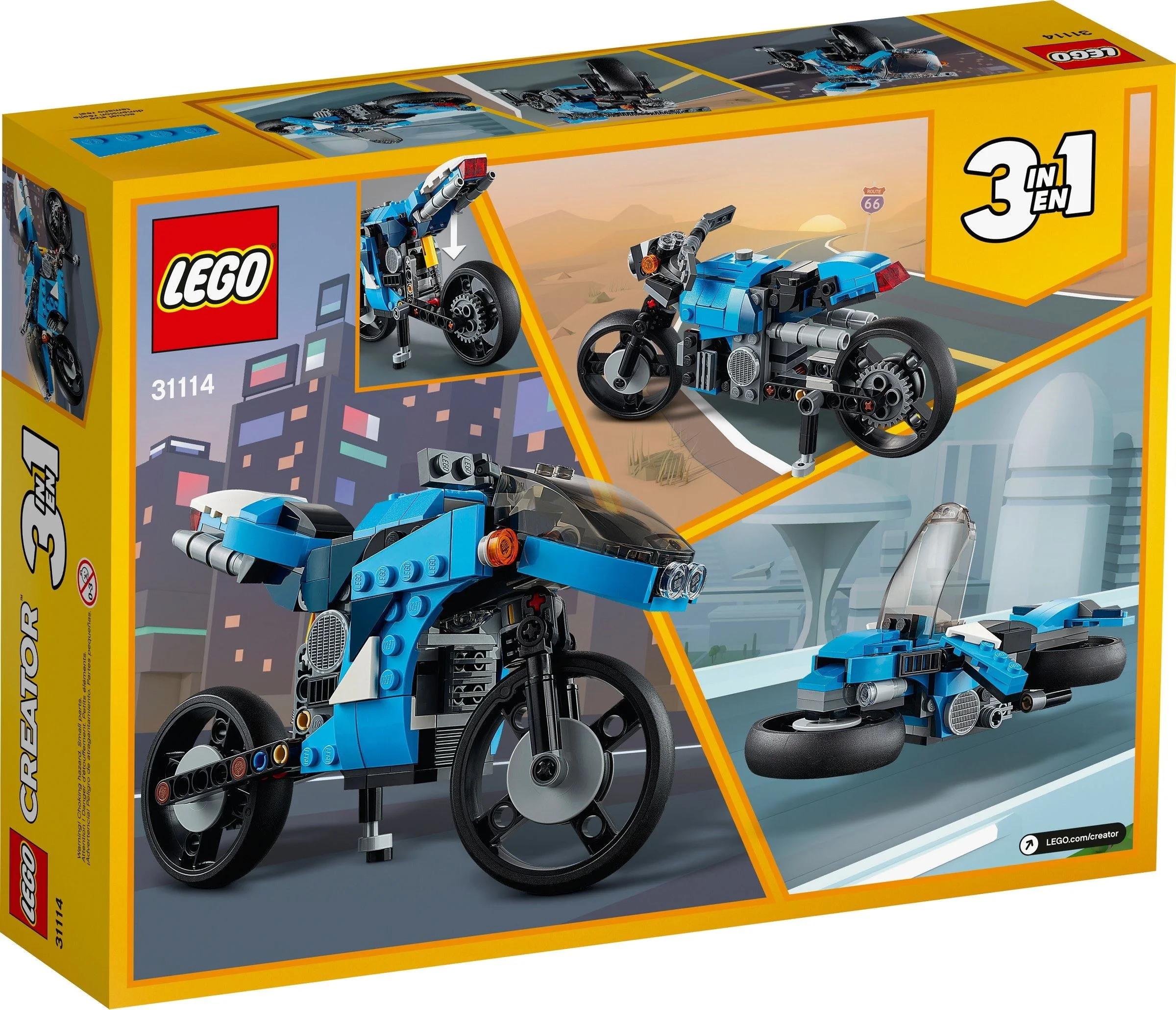 LEGO® 31114 Creator 3w1 Supermotocykl Motor Motocykl - zdjęcie 13