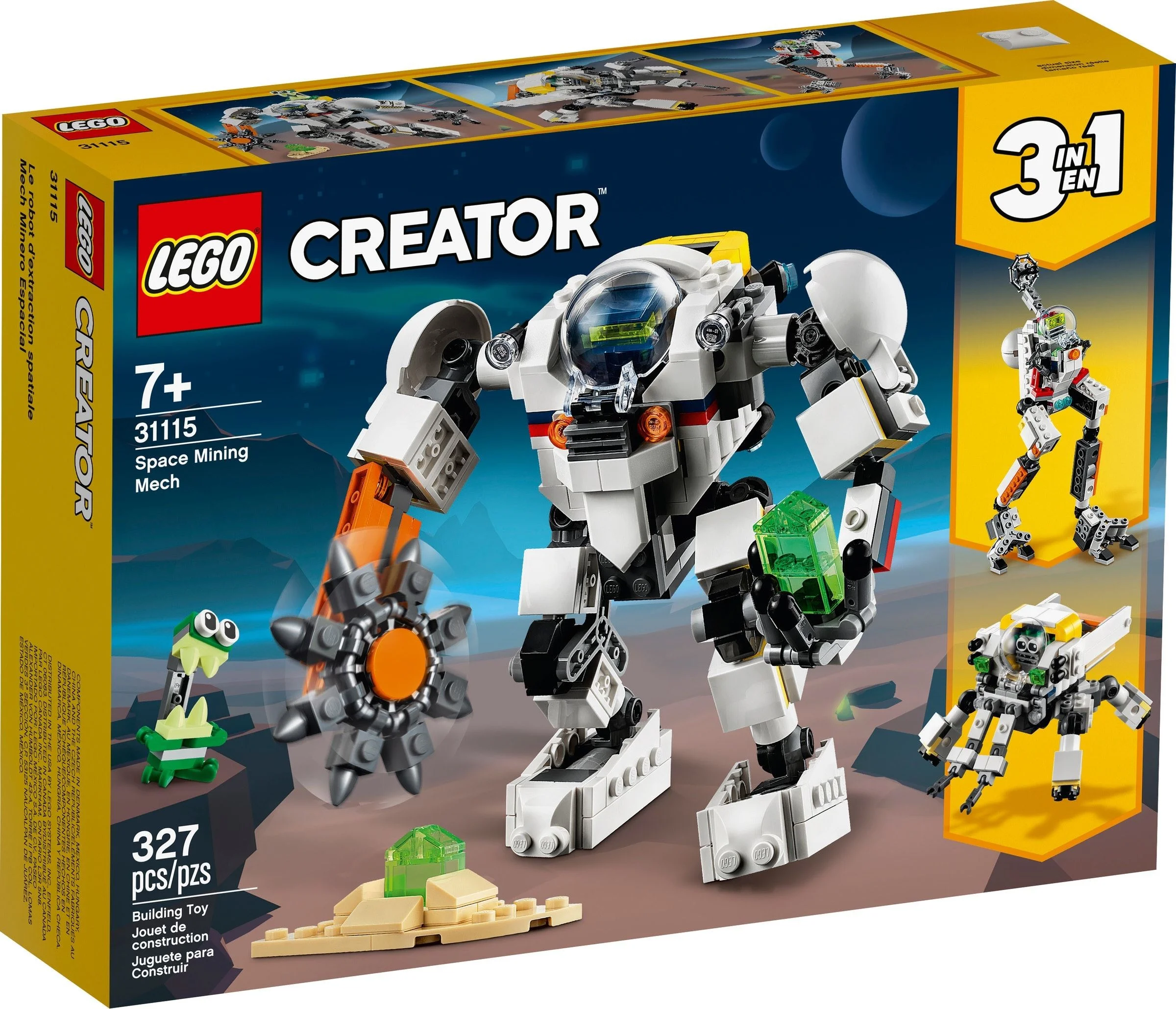 LEGO® 31115 Kosmiczny robot górniczy - zdjęcie 2