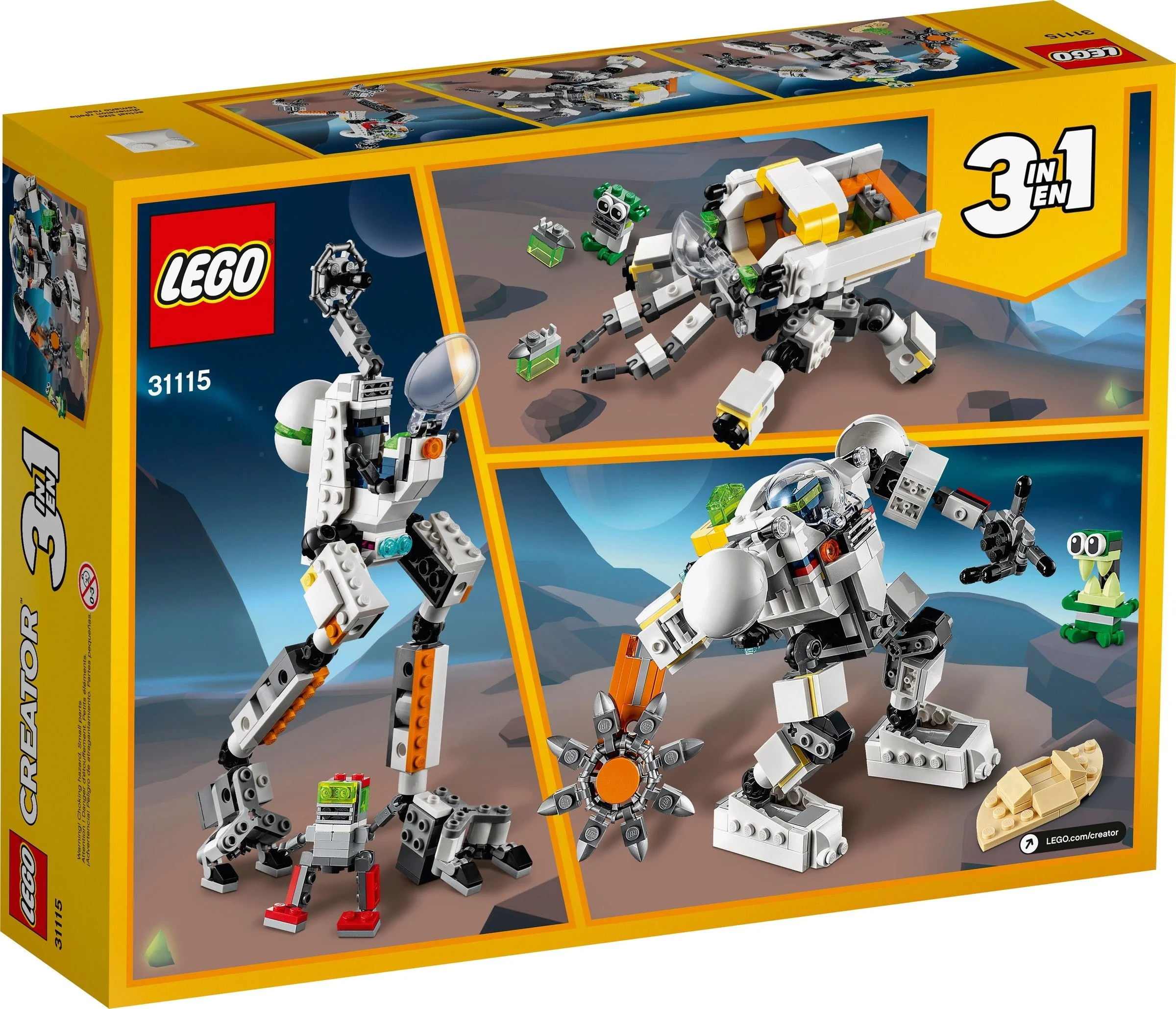 LEGO® 31115 Kosmiczny robot górniczy - zdjęcie 11