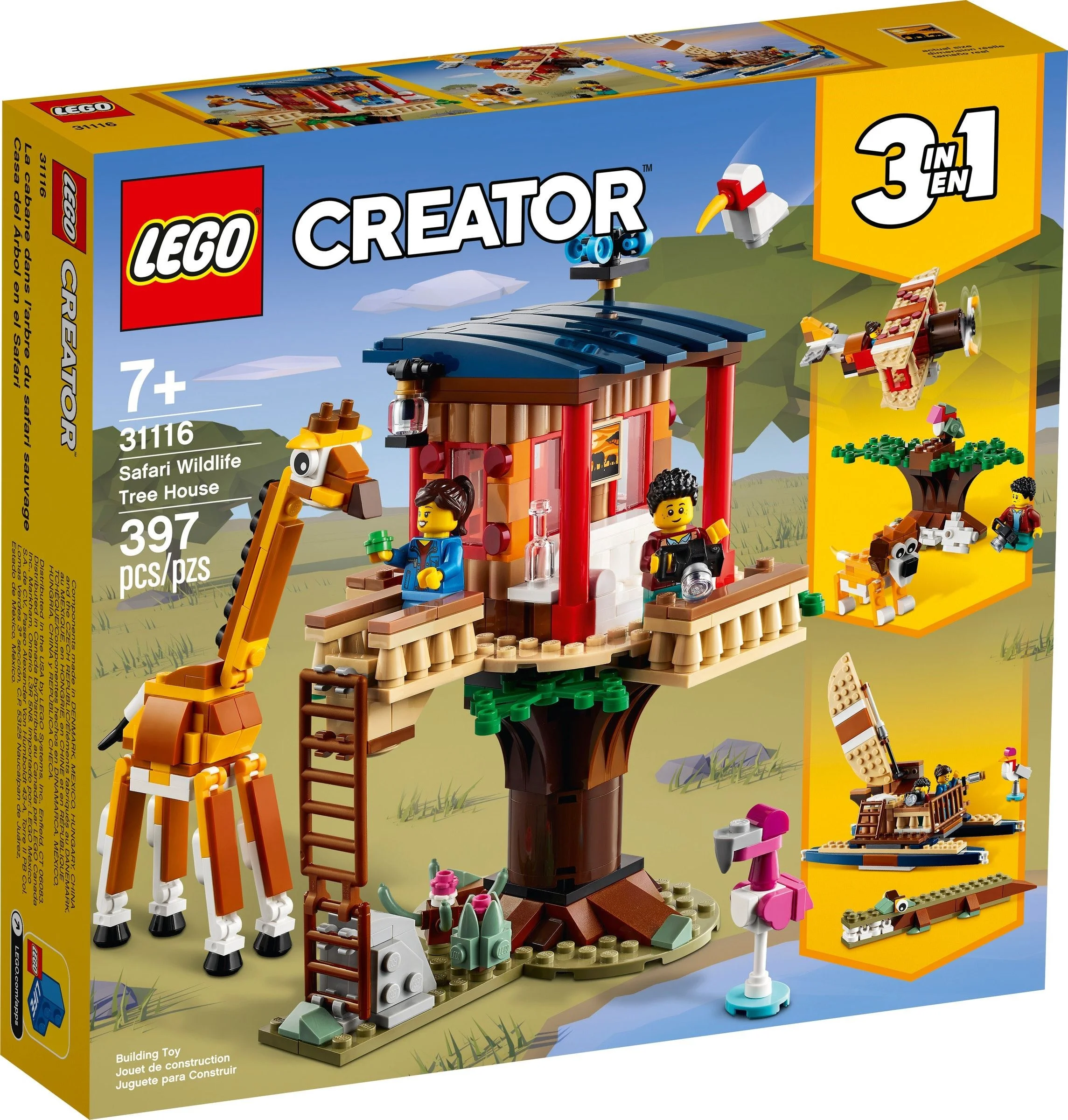 LEGO® 31116 Domek na drzewie na safari - zdjęcie 2