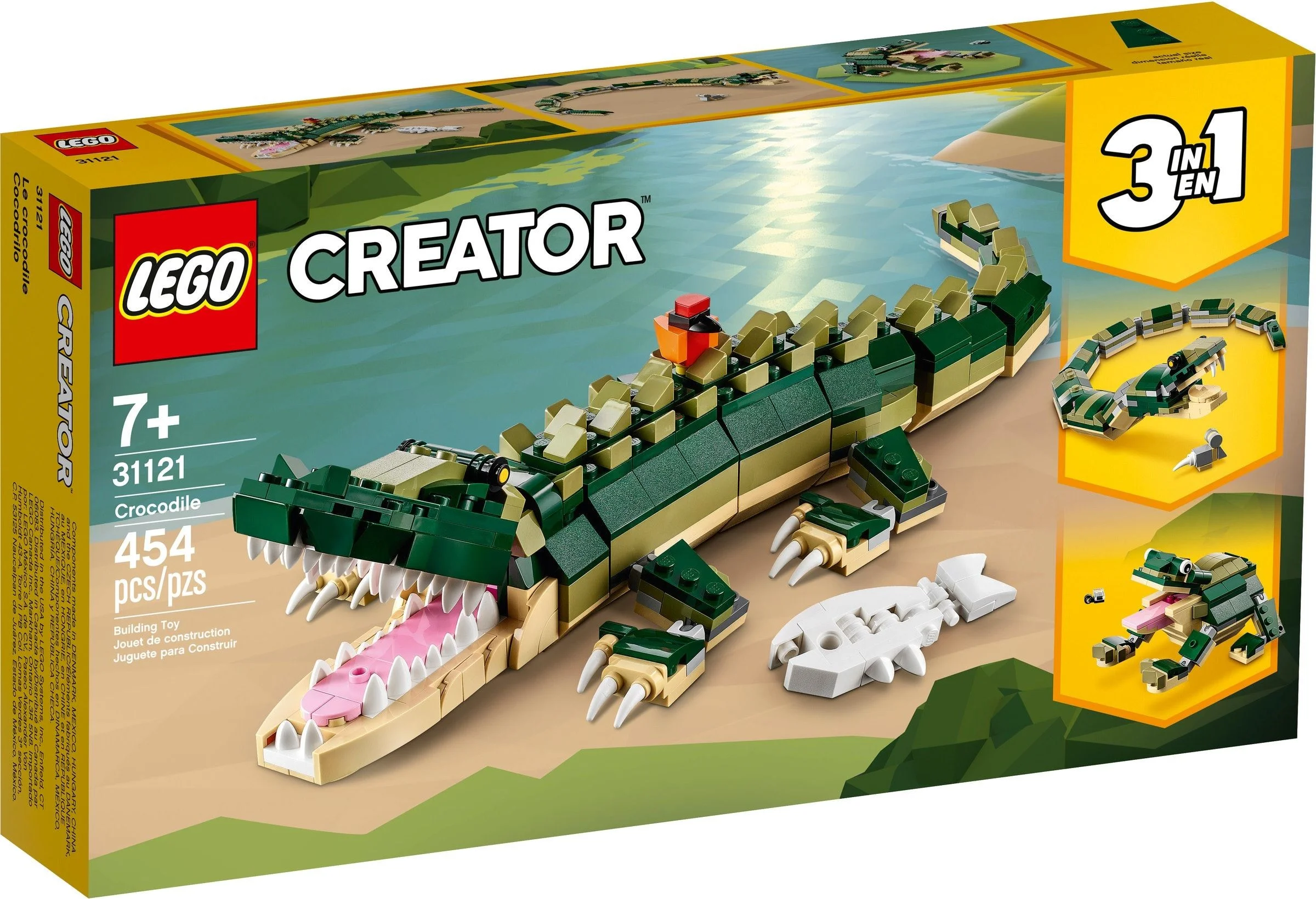 LEGO® 31121 Creator 3w1 Krokodyl - zdjęcie 2