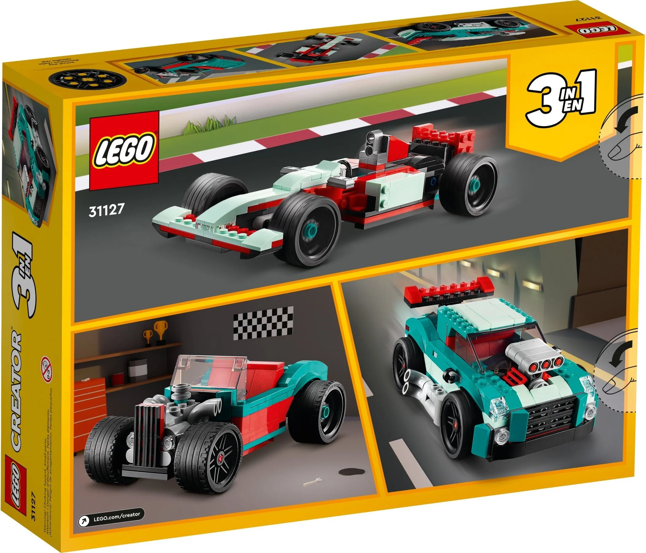 LEGO® 31127 Uliczna wyścigówka - zdjęcie 8