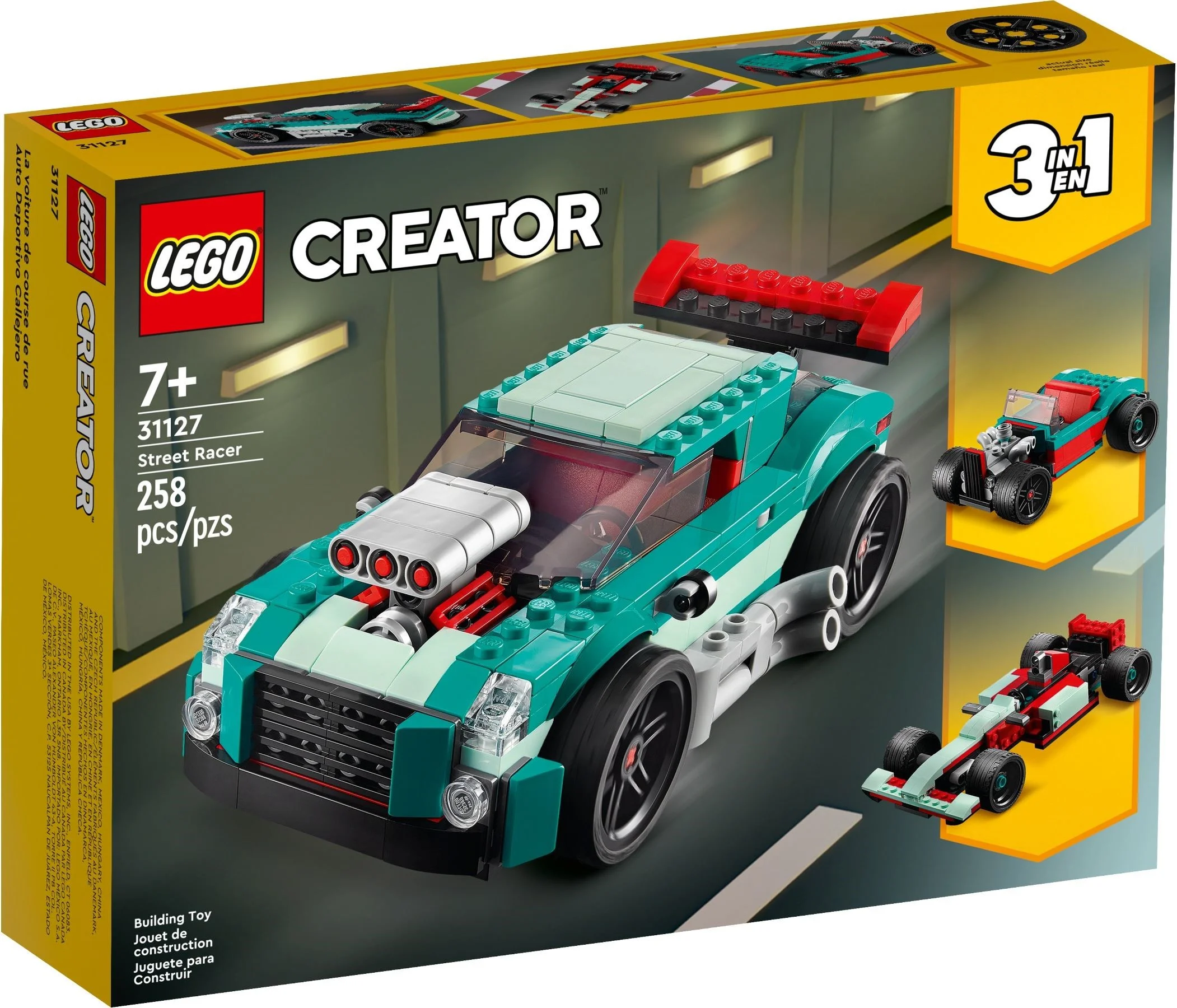LEGO® 31127 Uliczna wyścigówka - zdjęcie 1