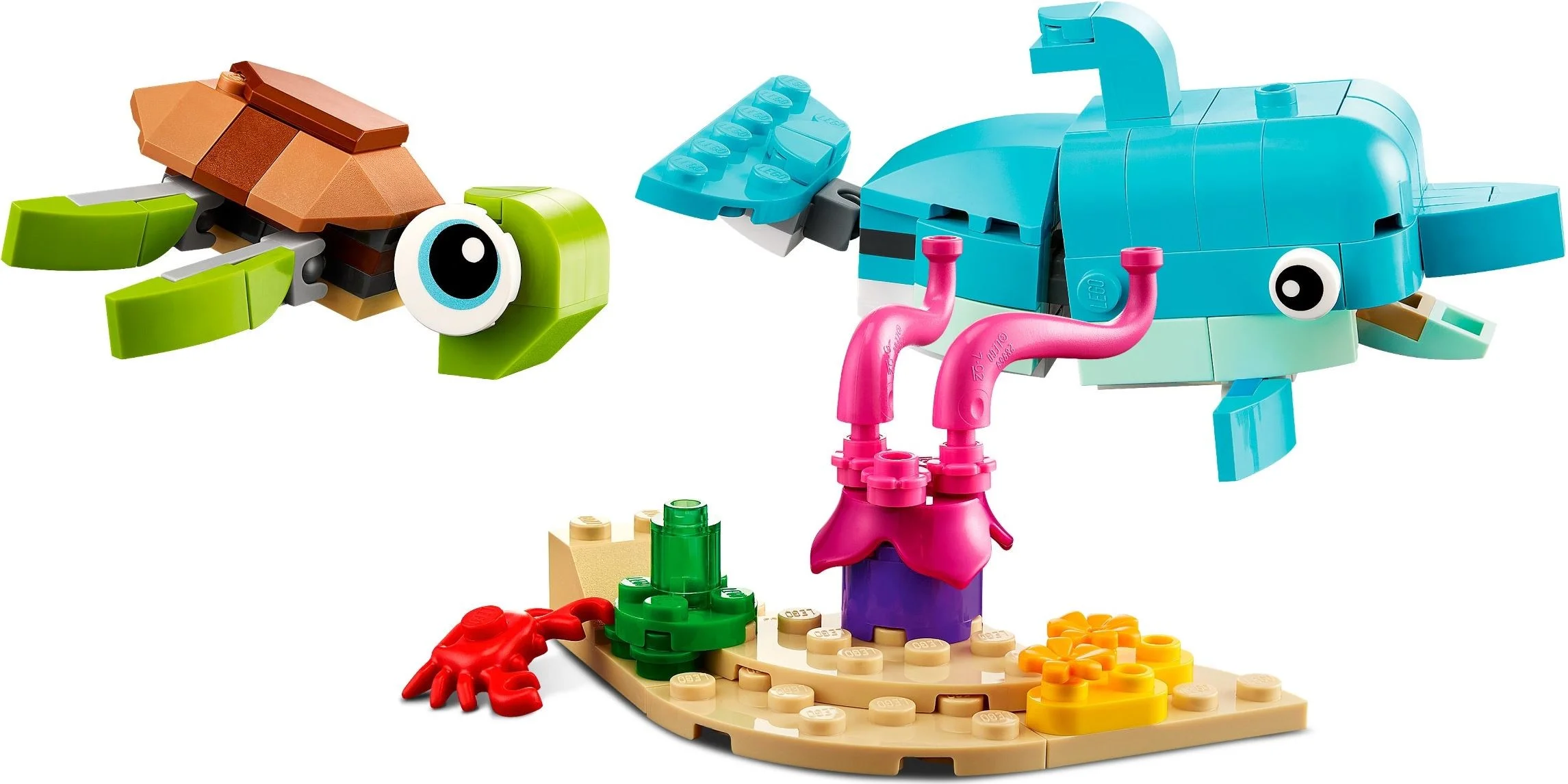 LEGO® 31128 Creator 3 w 1 Delfin i Żółw - zdjęcie 3