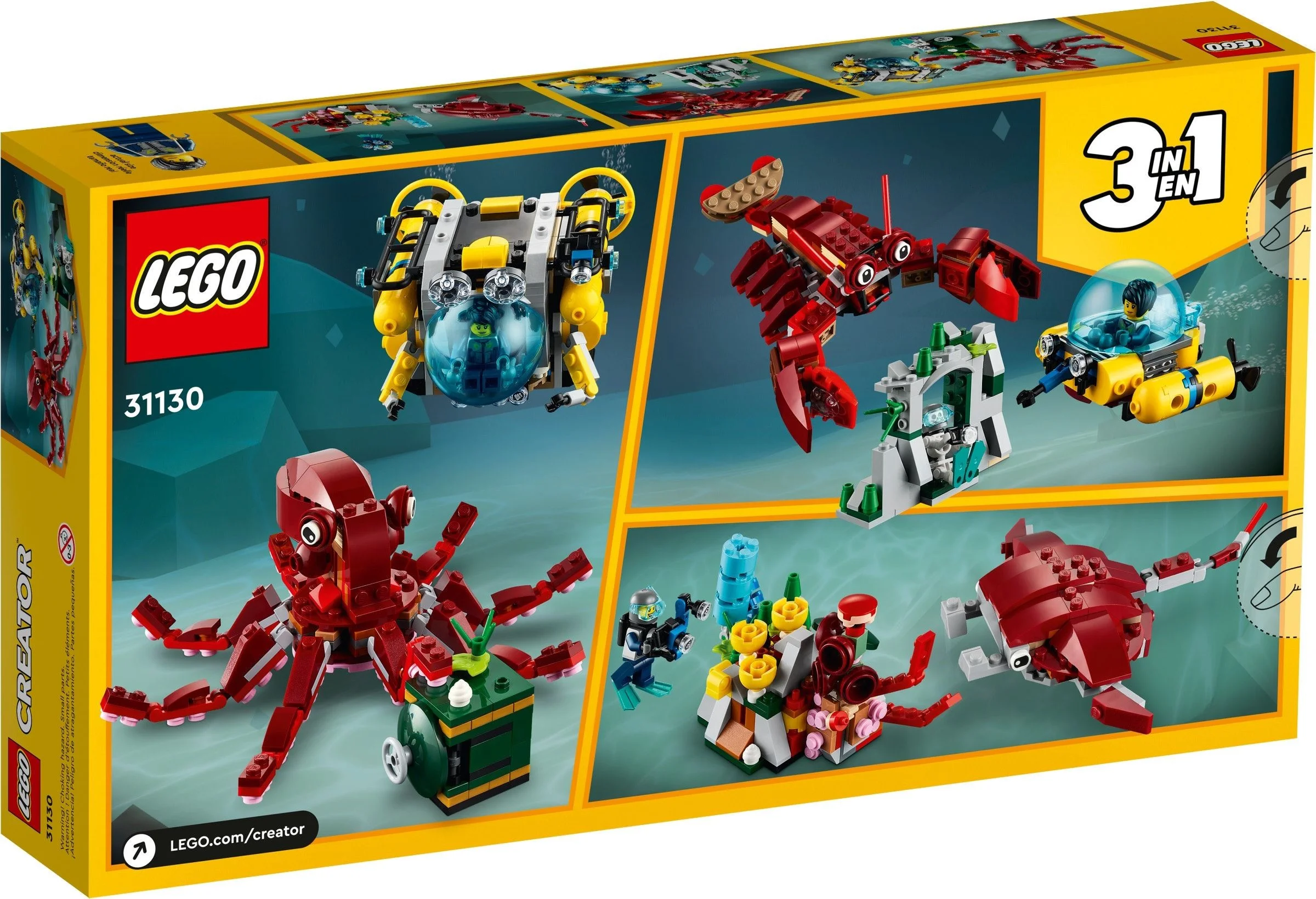 LEGO® 31130 LEGO Creator Wyprawa po zatopiony skarb - zdjęcie 8