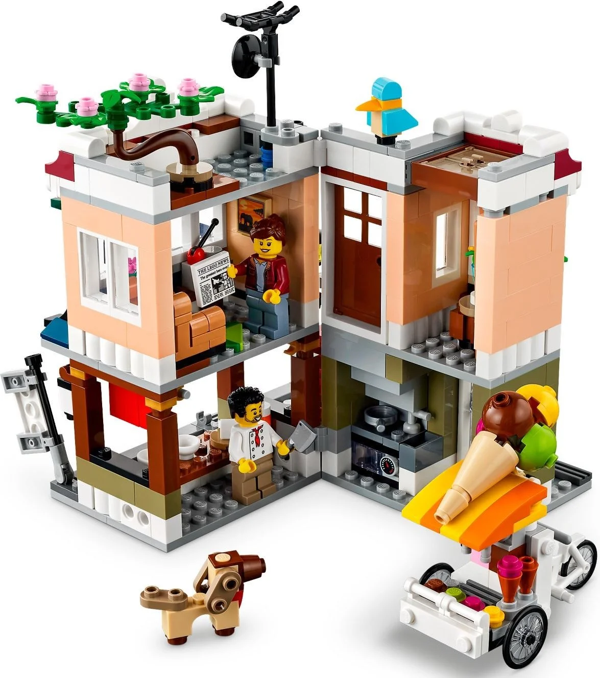 LEGO® 31131 Sklep z kluskami w śródmieściu - zdjęcie 10