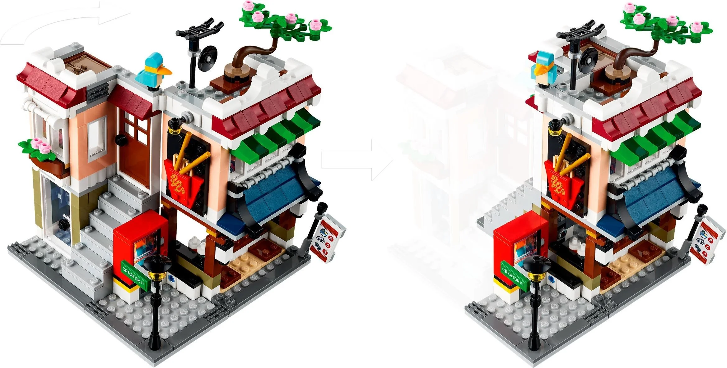 LEGO® 31131 Sklep z kluskami w śródmieściu - zdjęcie 11