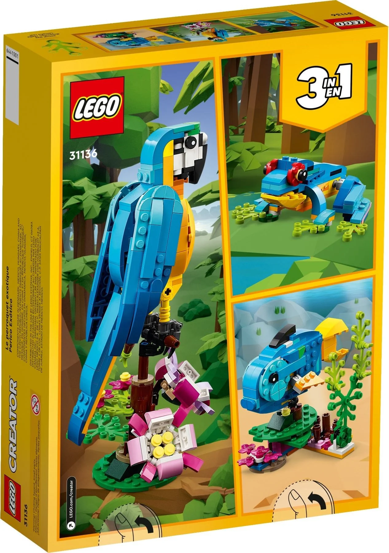 LEGO® 31136 Egzotyczna papuga - zdjęcie 10