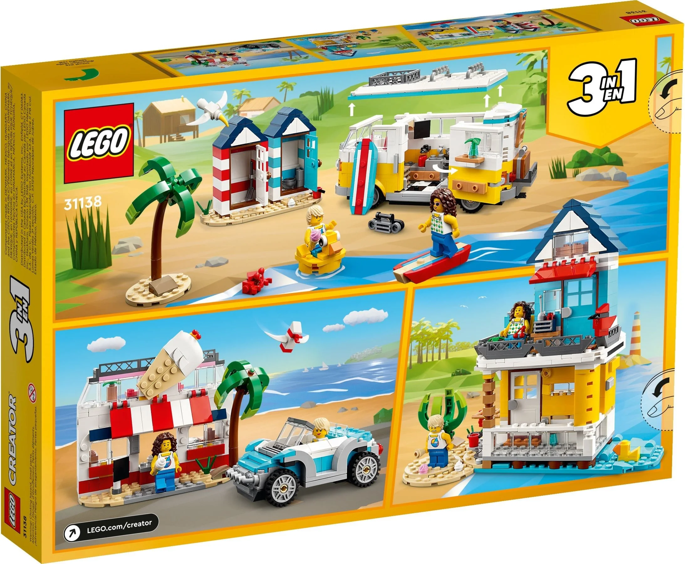 LEGO® 31138 Lego Creator Kamper na Plaży - zdjęcie 8