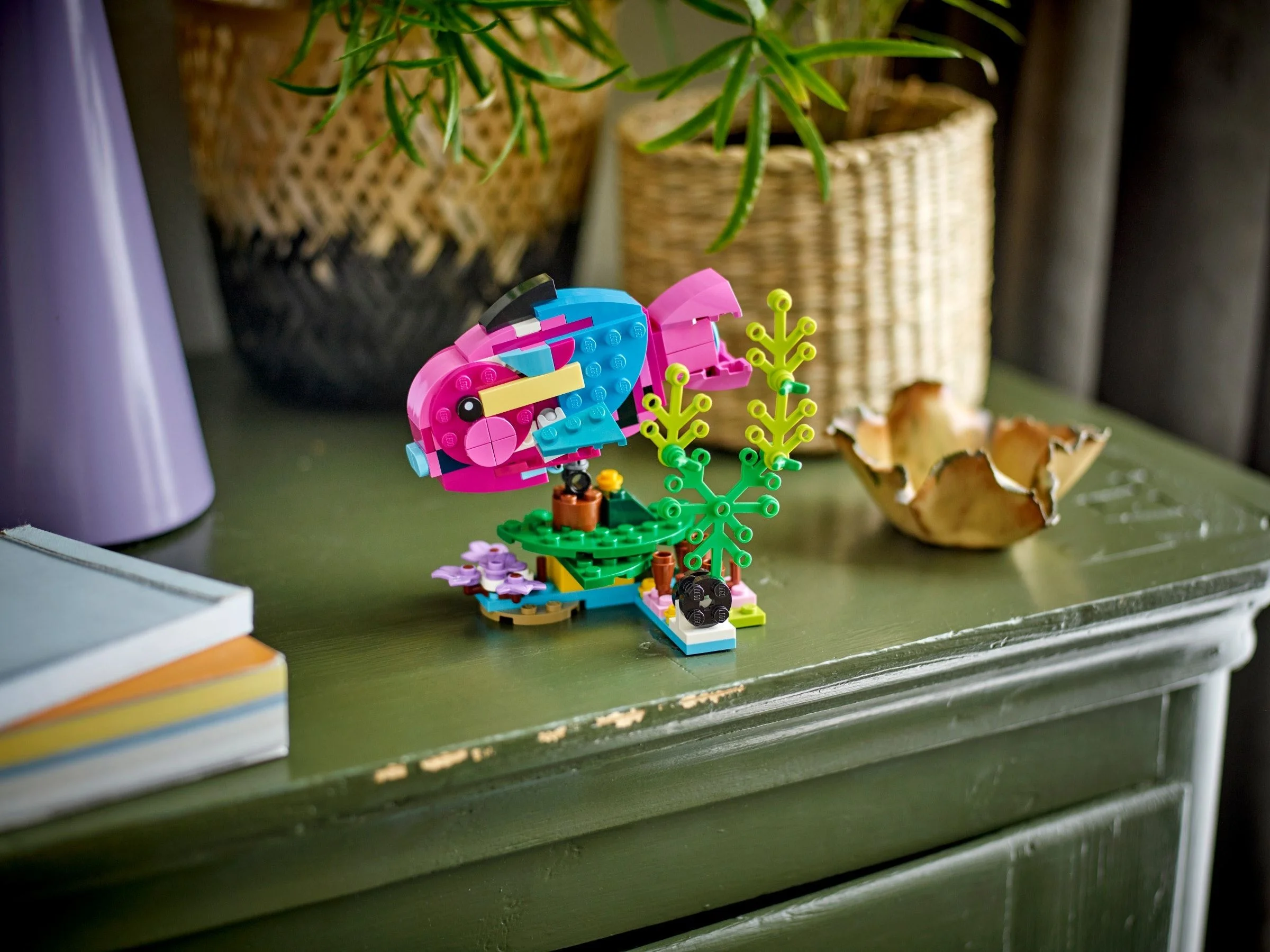 LEGO® 31144 Creator 3w1 Egzotyczna Różowa Papuga Zwierzęta - zdjęcie 3