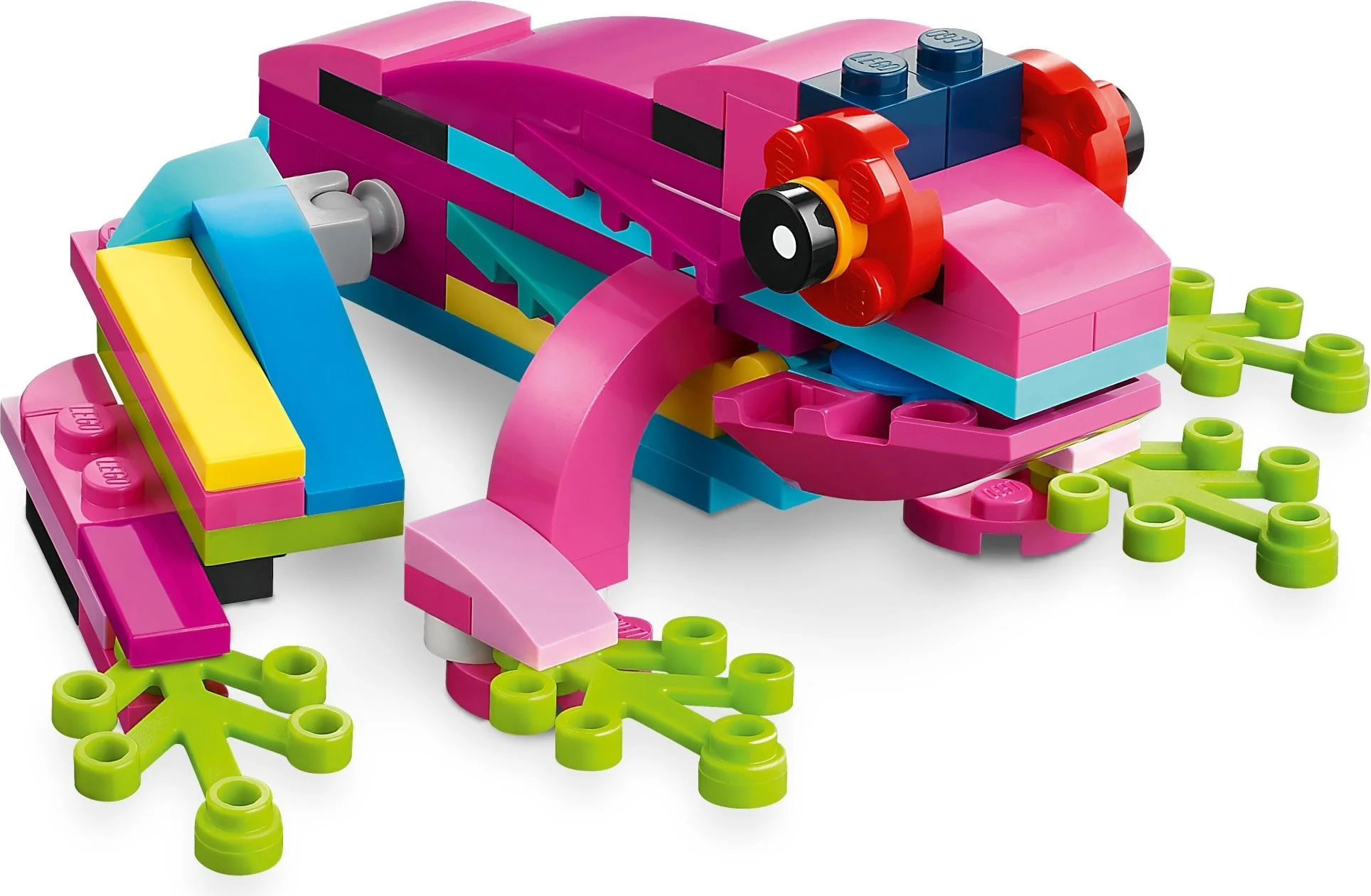 LEGO® 31144 Creator 3w1 Egzotyczna Różowa Papuga Zwierzęta - zdjęcie 6