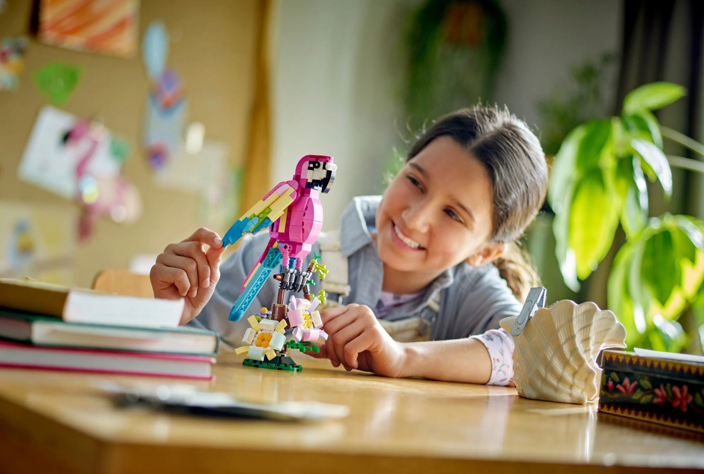 LEGO® 31144 Creator 3w1 Egzotyczna Różowa Papuga Zwierzęta - zdjęcie 11