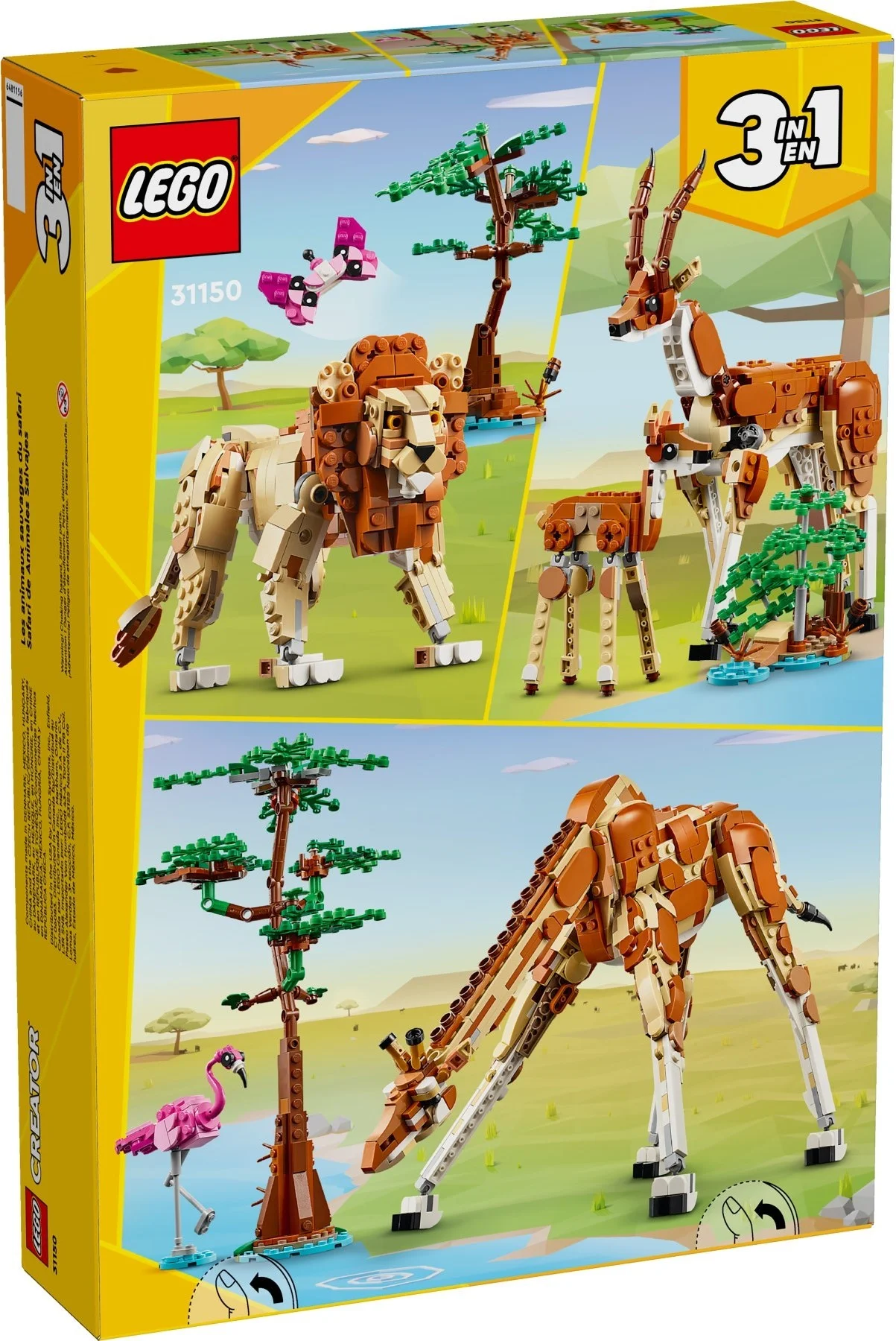LEGO® 31150 Dzikie zwierzęta z safari - zdjęcie 10