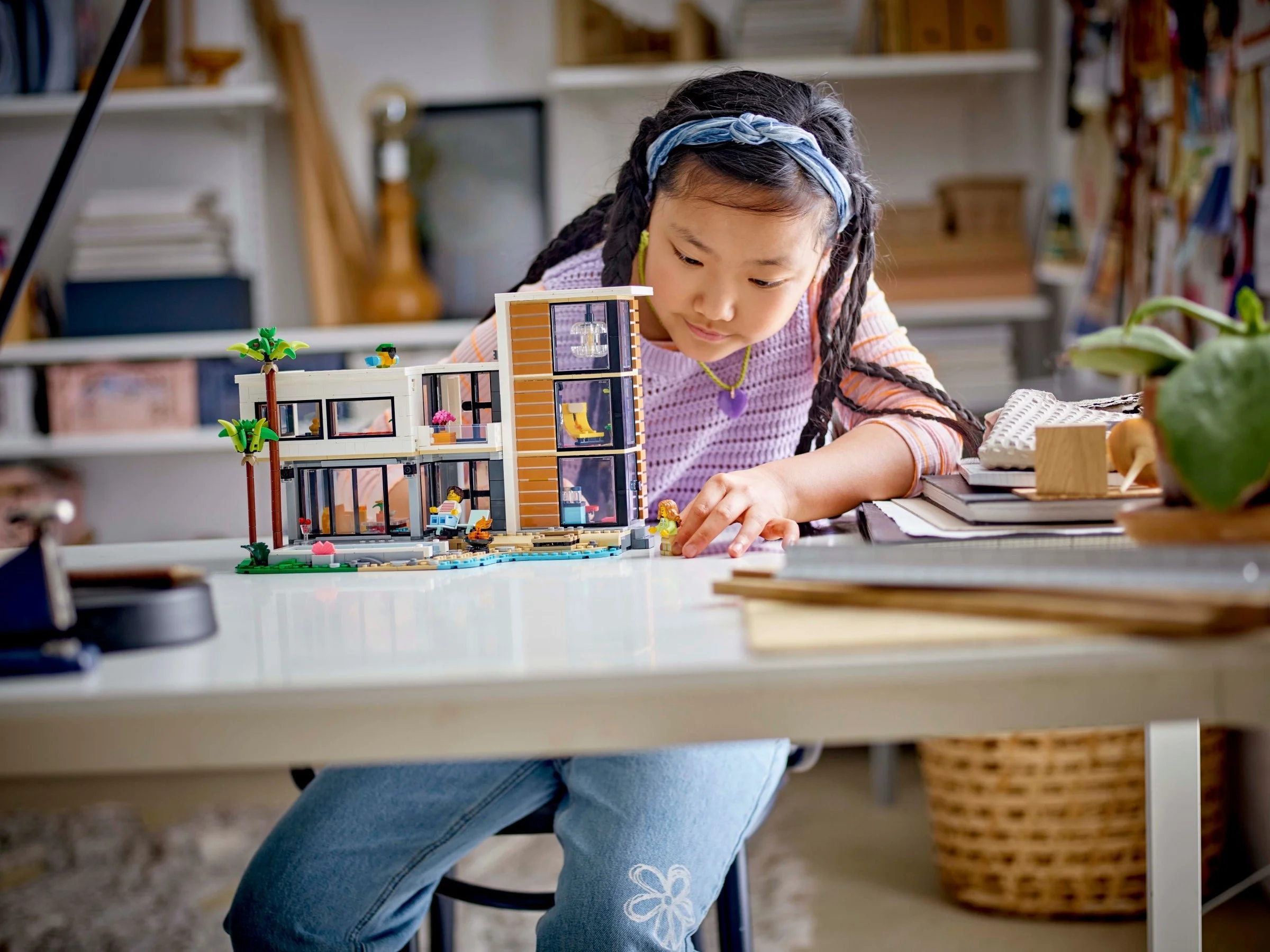 LEGO® 31153 Creator Zestaw 3w1 Nowoczesny Dom Kamienica Wieżowiec Opis - zdjęcie 12