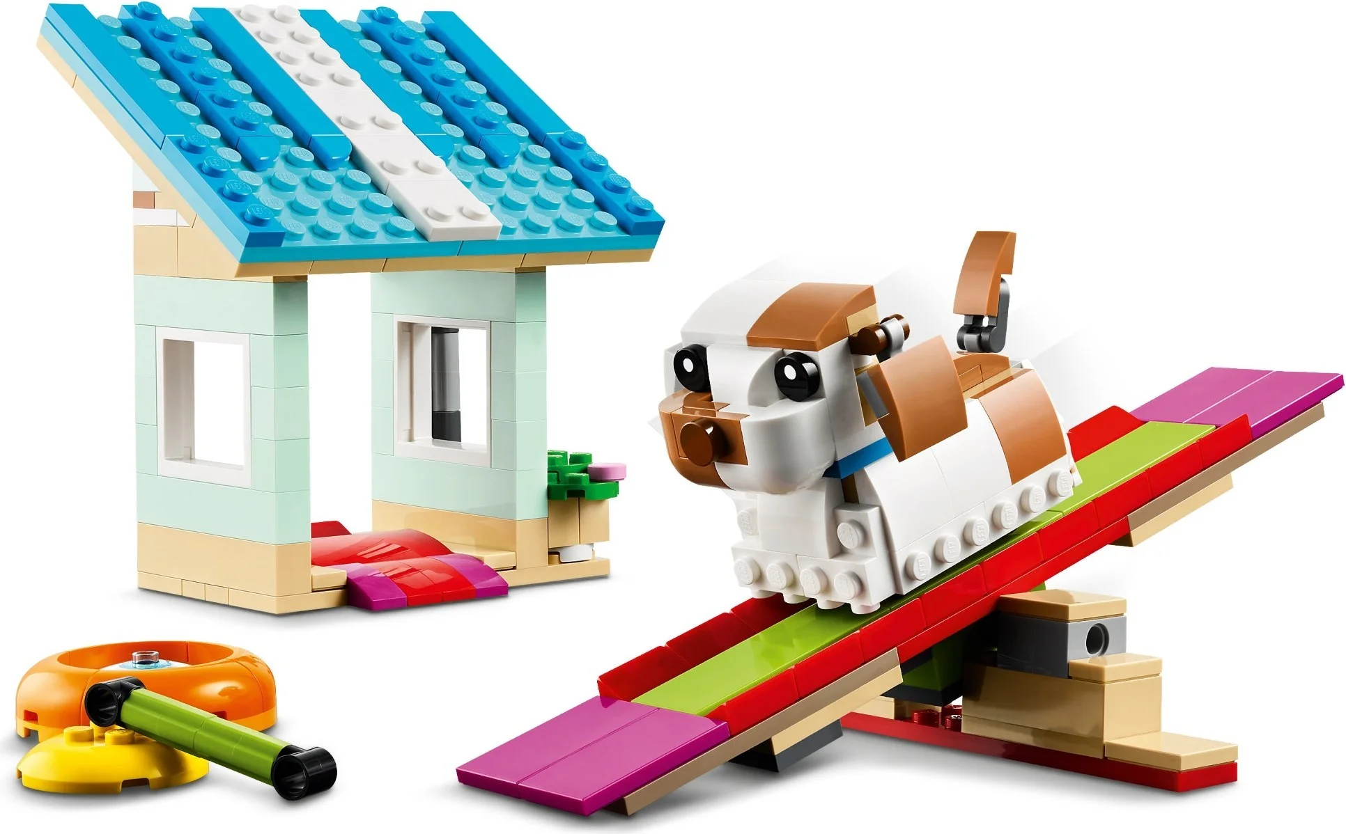 LEGO® 31155 3 w 1 31146 Ciężarówka z platformą i helikopterem - zdjęcie 5