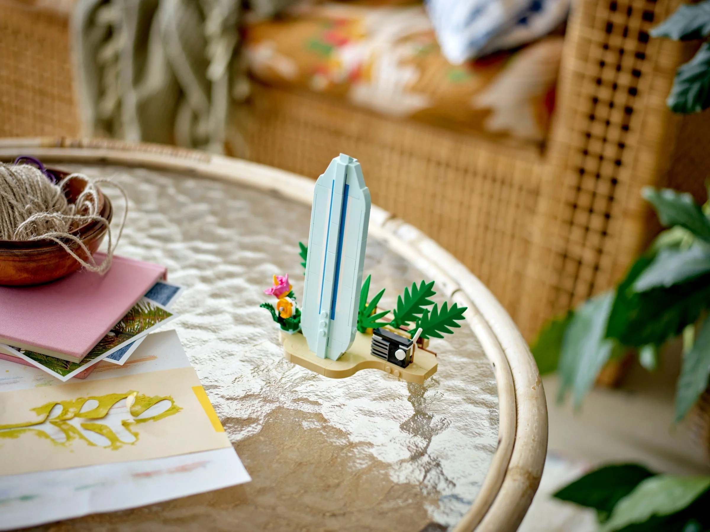 LEGO® 31156 3 w 1 Tropikalne Ukulele Papuga Kwiat Windsurfing - zdjęcie 3