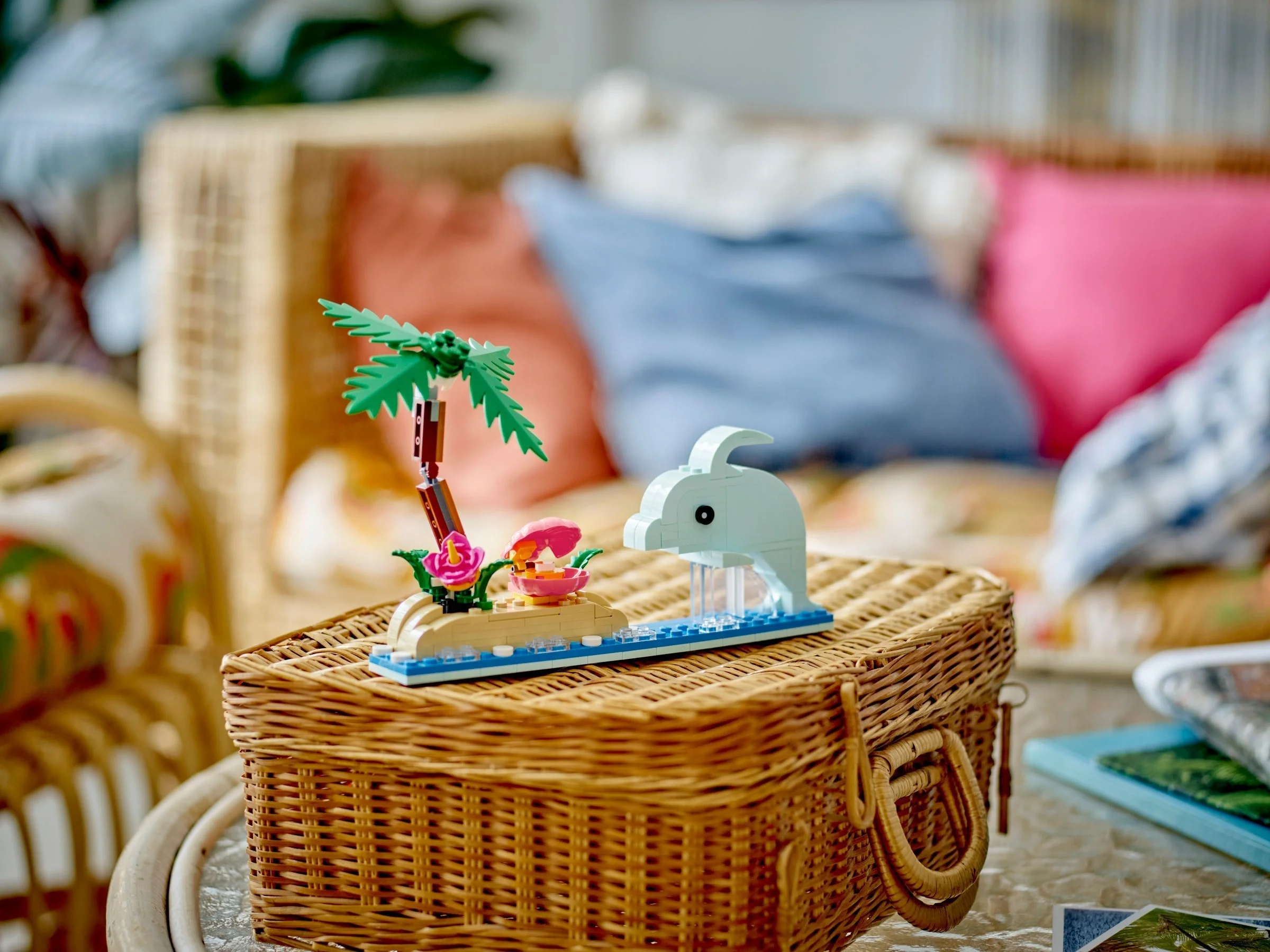 LEGO® 31156 3 w 1 Tropikalne Ukulele Papuga Kwiat Windsurfing - zdjęcie 4