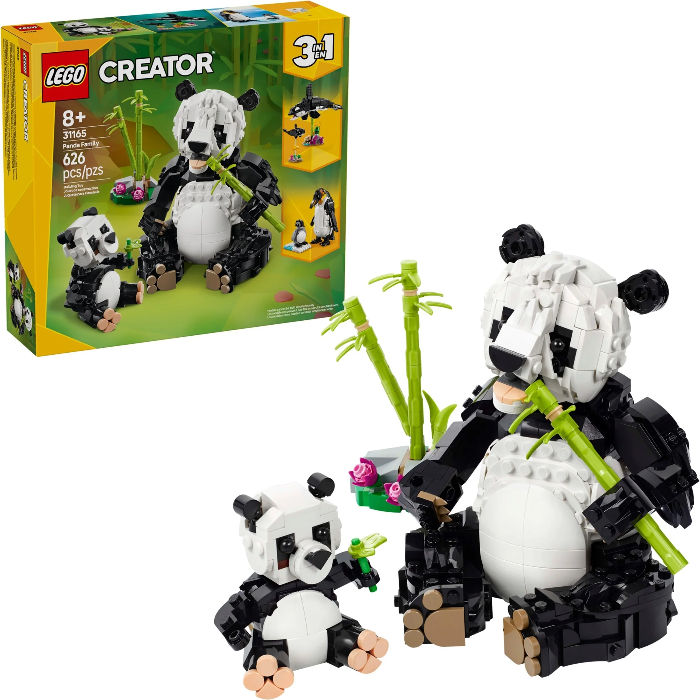 LEGO® 31165 Dzikie zwierzęta: rodzina pand - zdjęcie 3